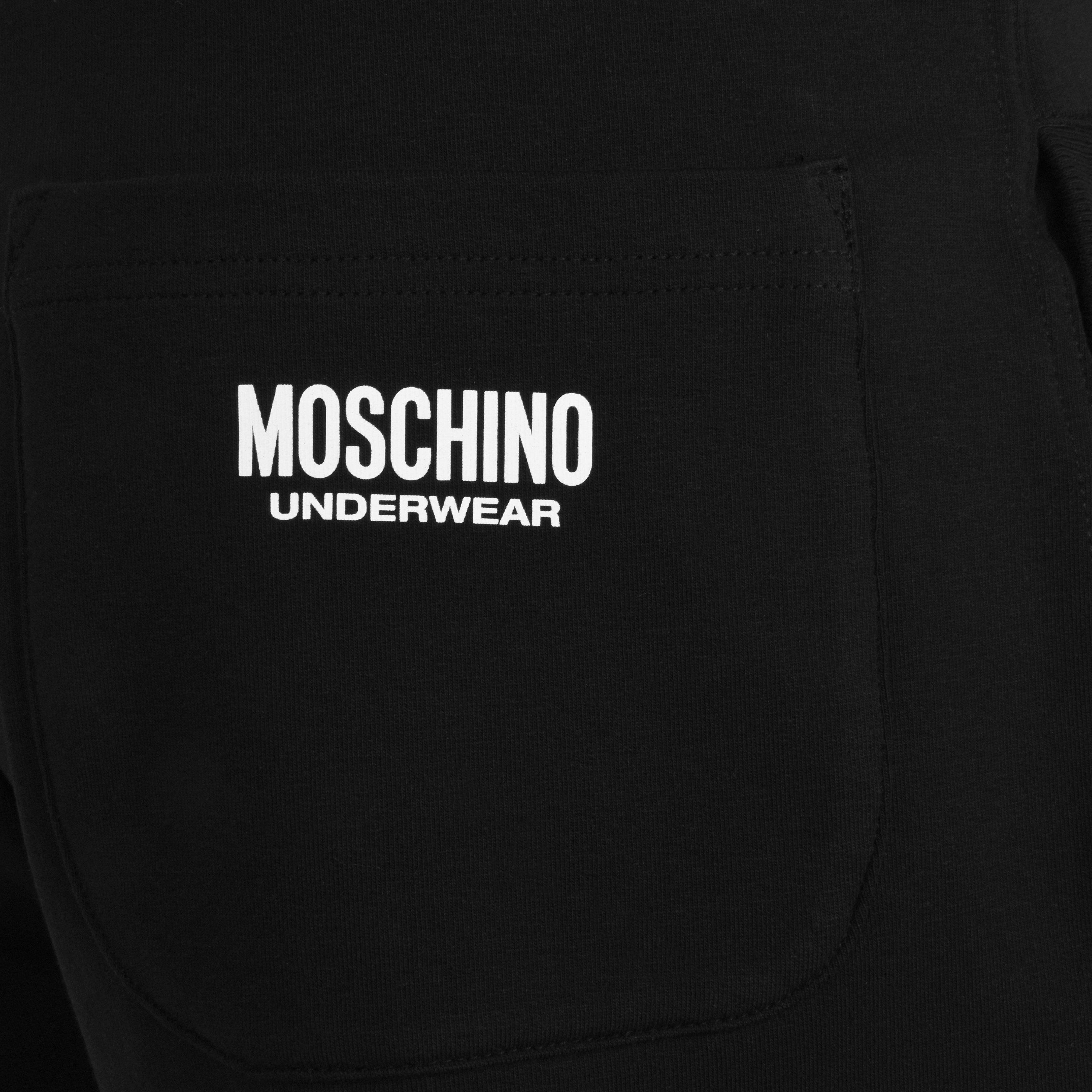 Black - Moschino - Tape Shorts - 5