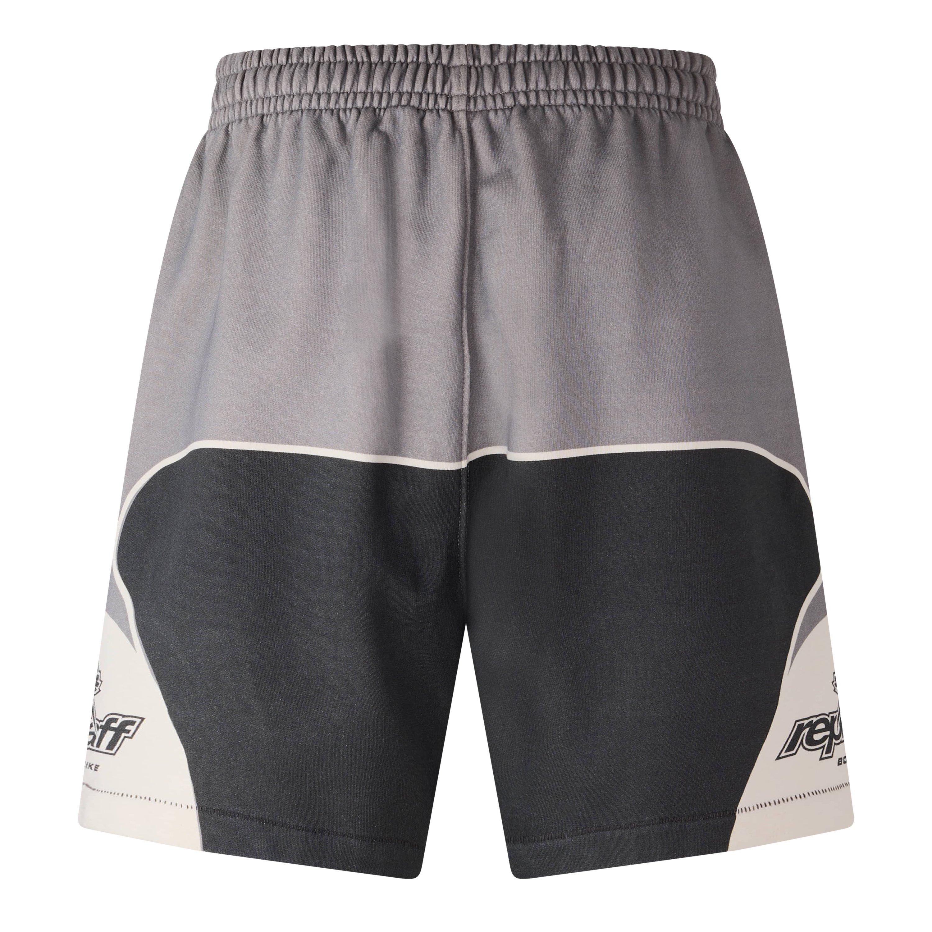 Mudstone - Represent X Belstaff - Men's Fleece Jogger Shorts - 2