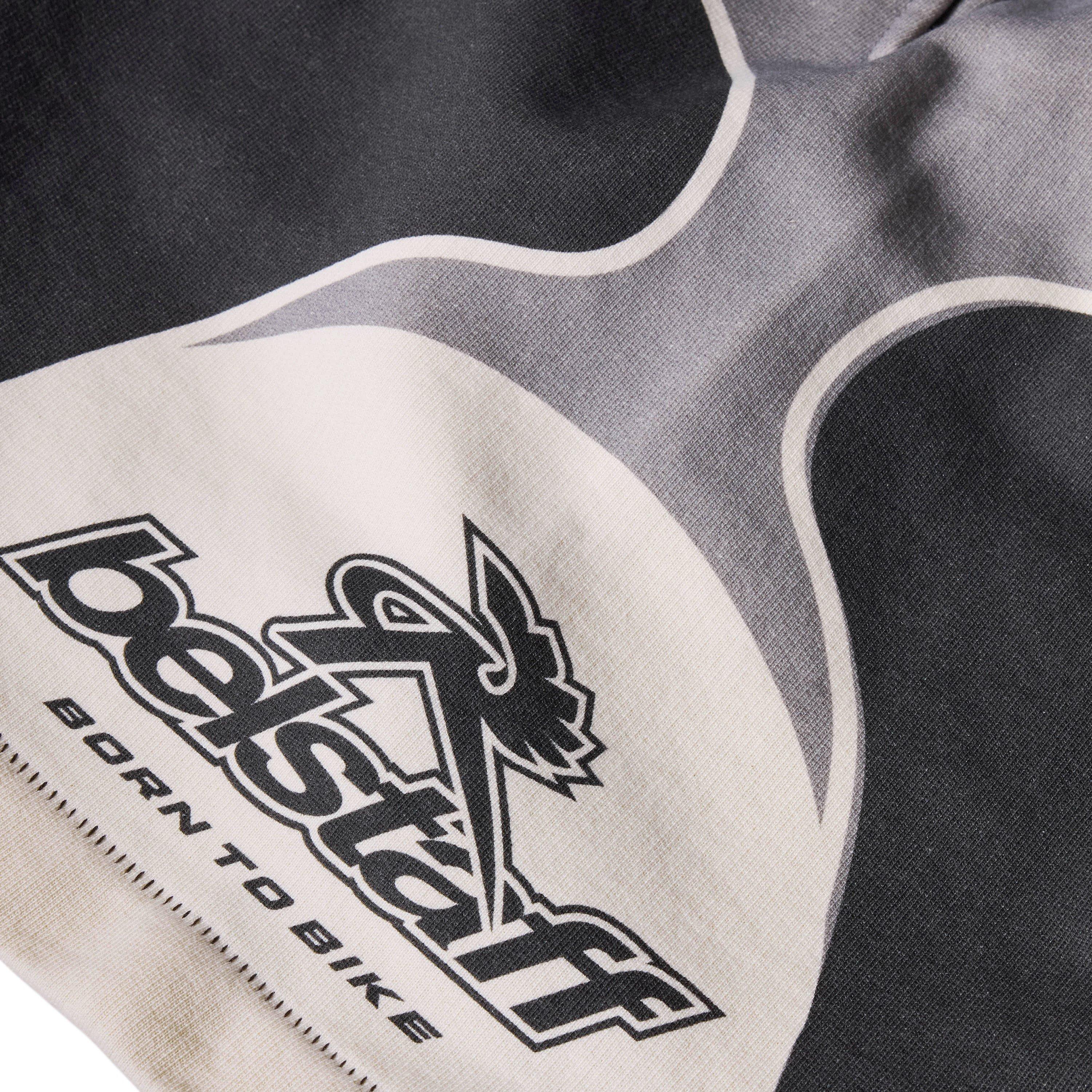 Mudstone - Represent X Belstaff - Men's Fleece Jogger Shorts - 3