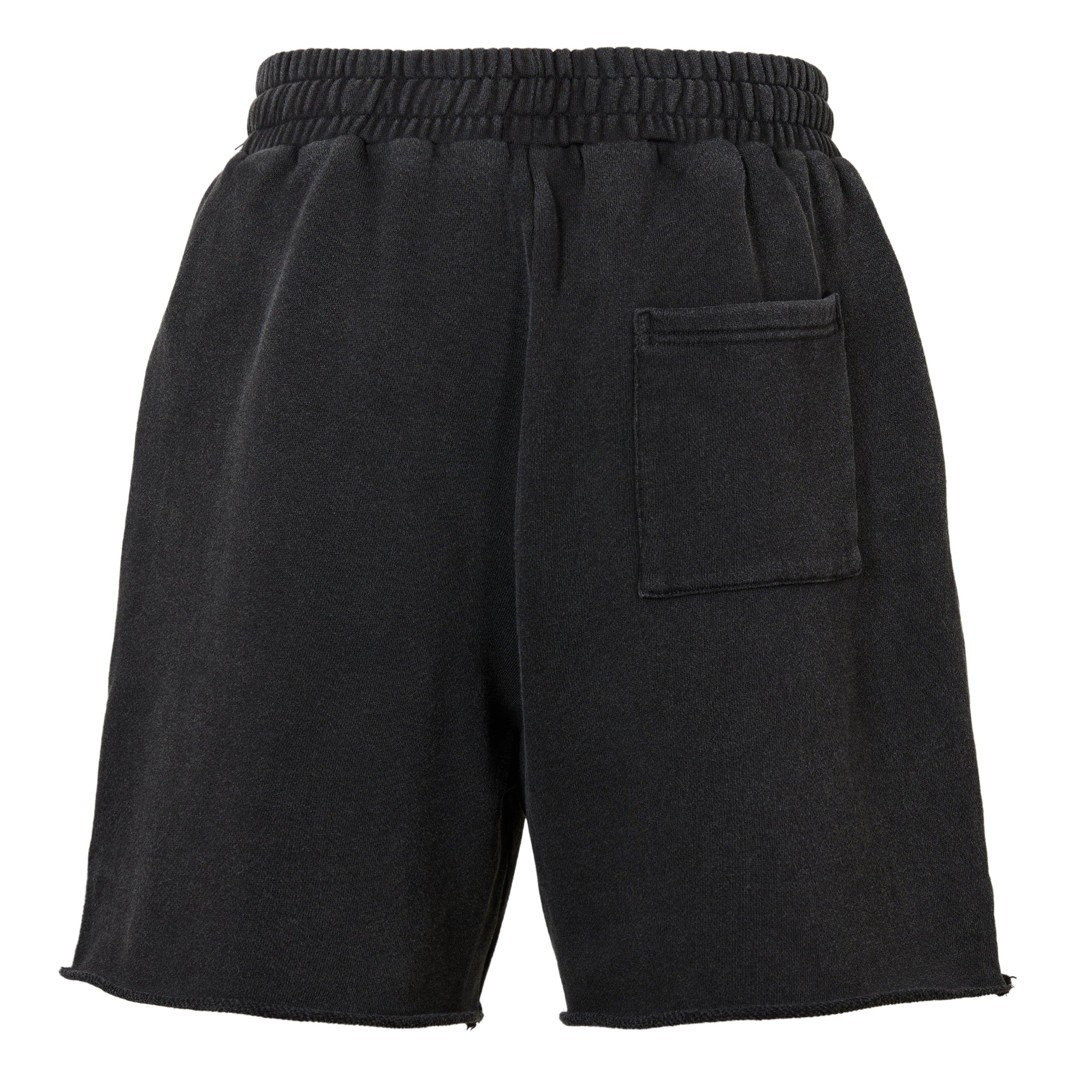 WASH BLACK - God Made - Men's Fleece Jogger Shorts - 2