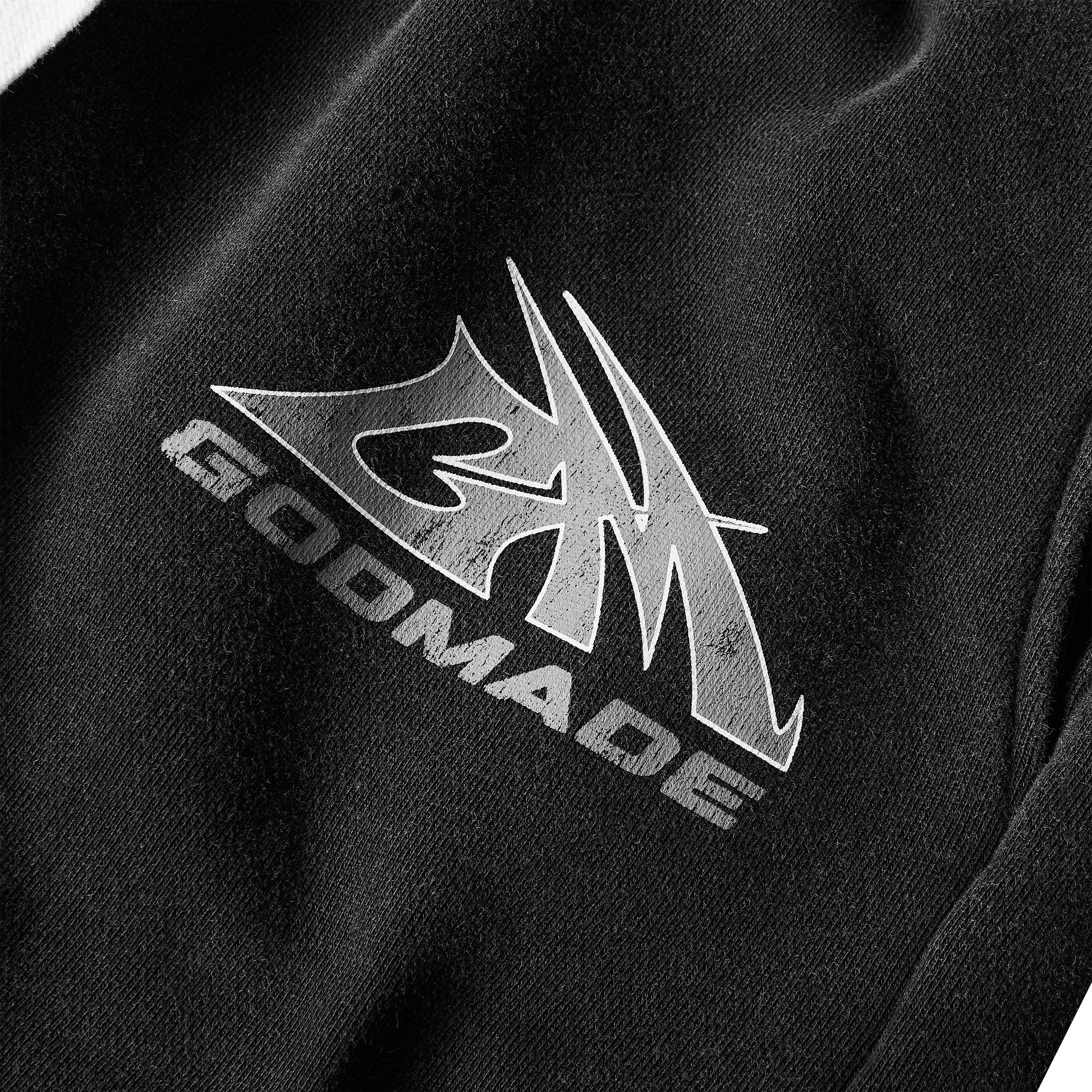 WASH BLACK - God Made - Men's Fleece Jogger Shorts - 5