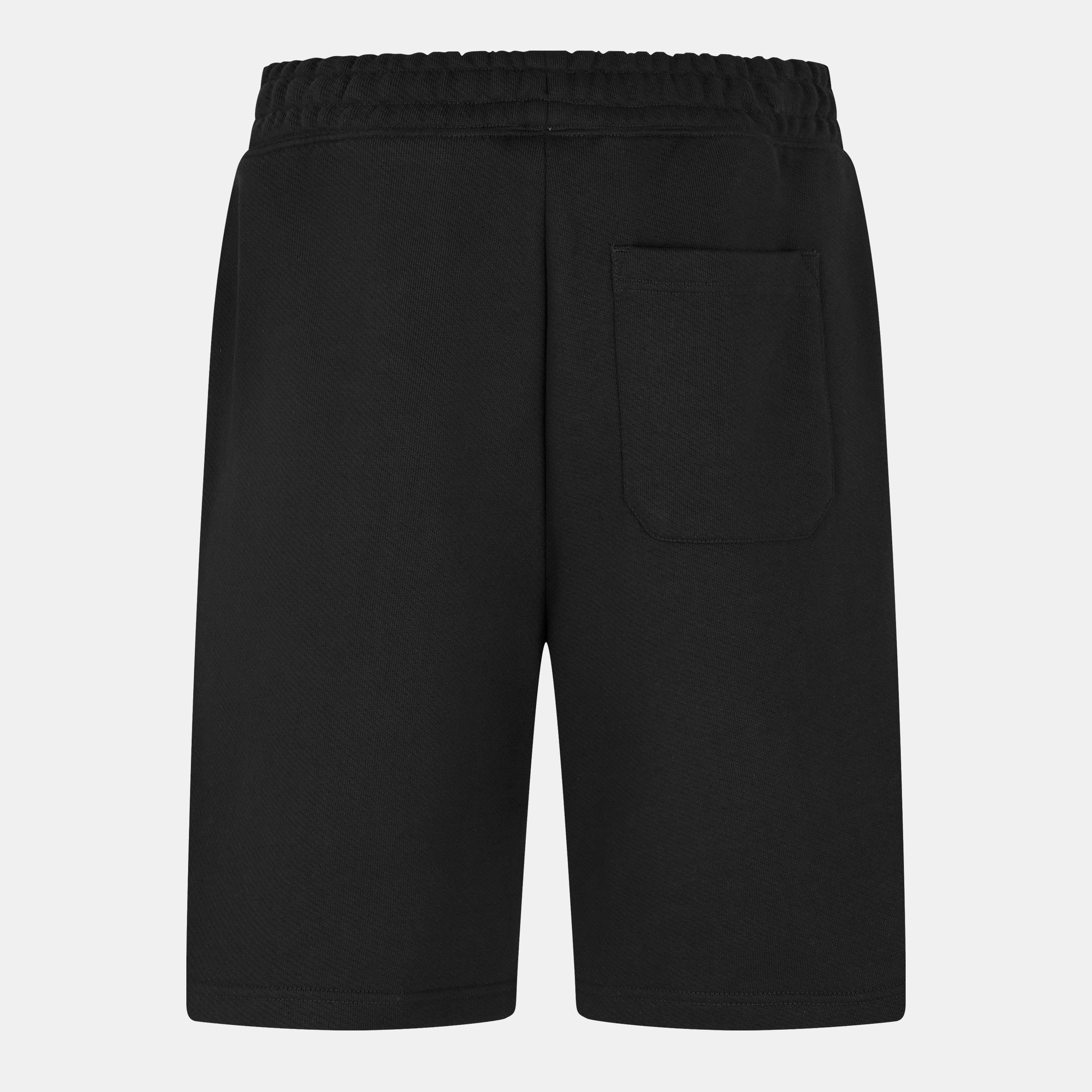 Black 005 - Hugo - Men's Nomario Fleece Jogger Shorts - 2