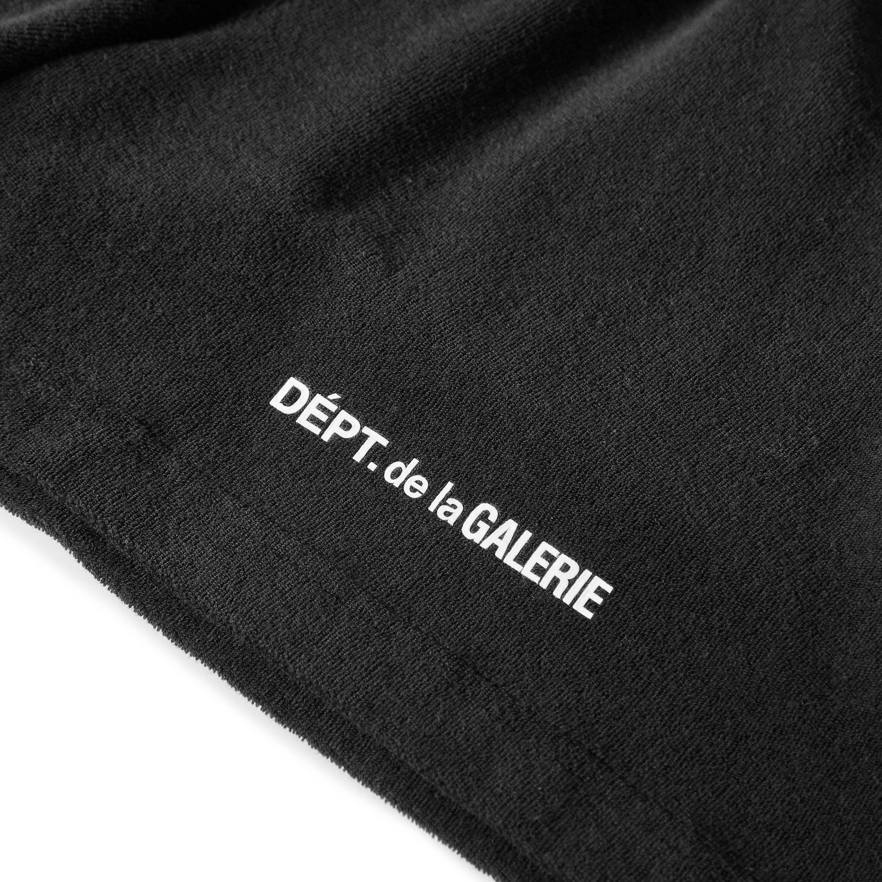 Black - Gallery Dept - Men's Fleece Jogger Shorts - 5