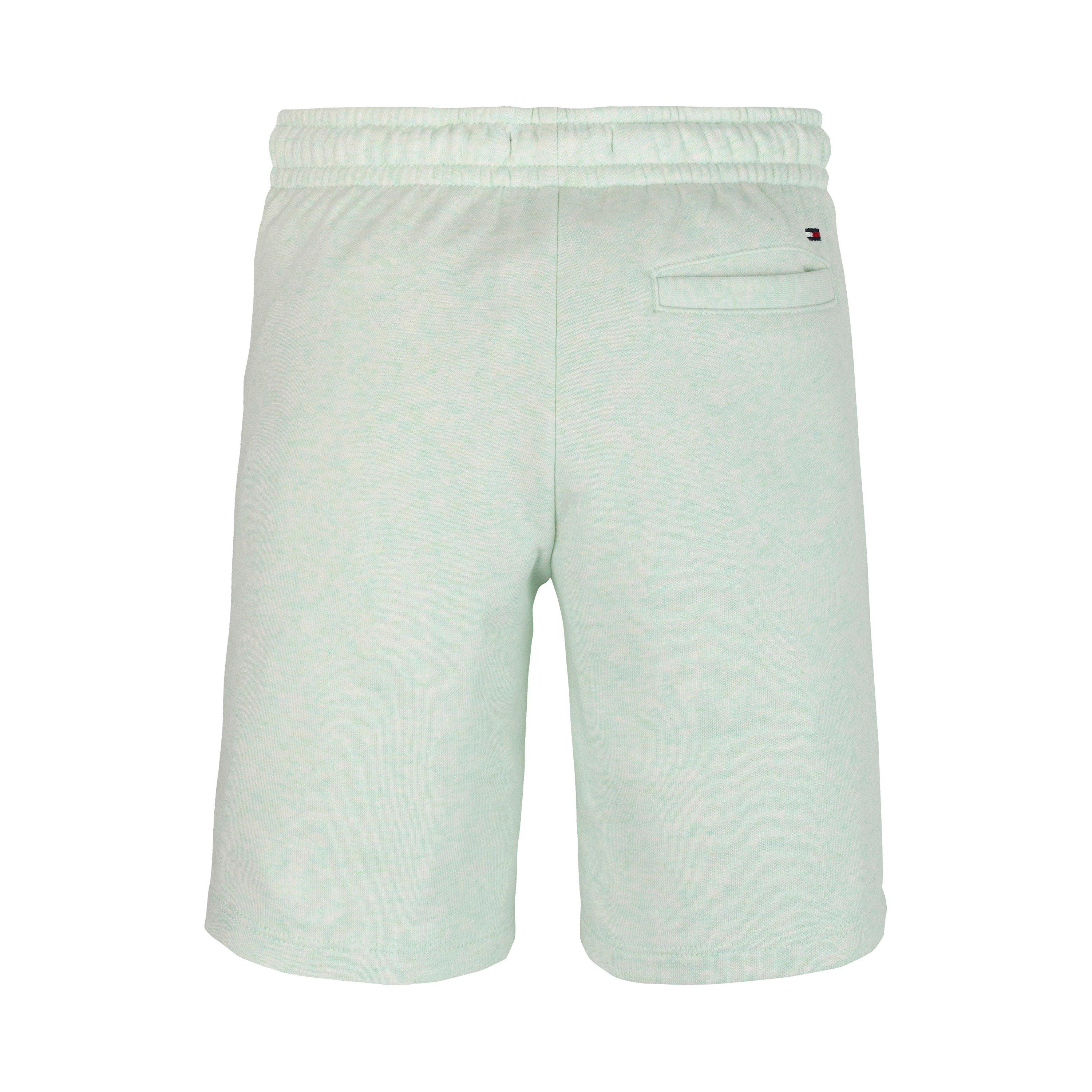 Dw Grn Heathr - Tommy Hilfiger - Kids' Varsity Fleece Jogger Shorts - 5