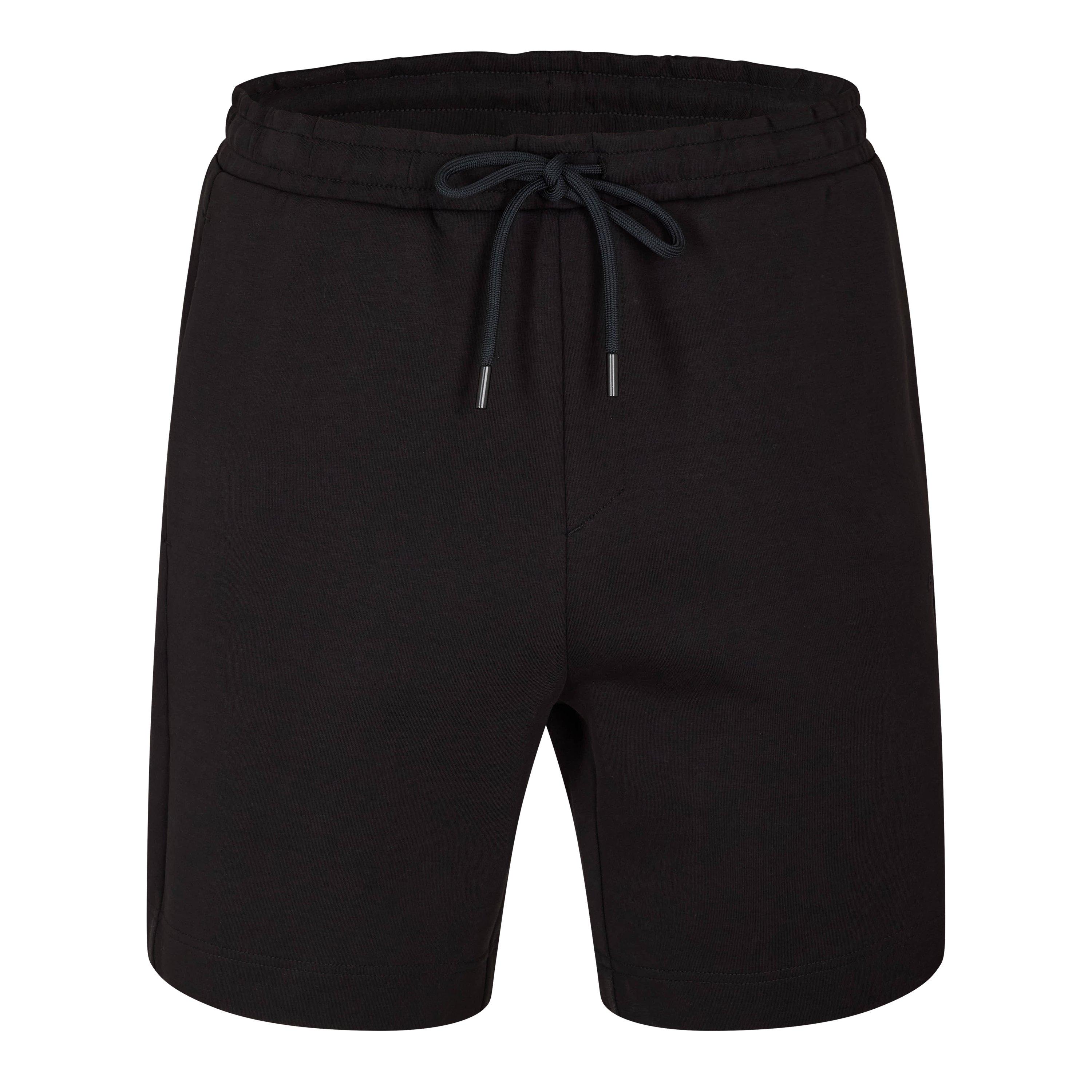 Boss Mens BOSS GREEN Soft Fleece Drawstring Shorts - Black 001 - M