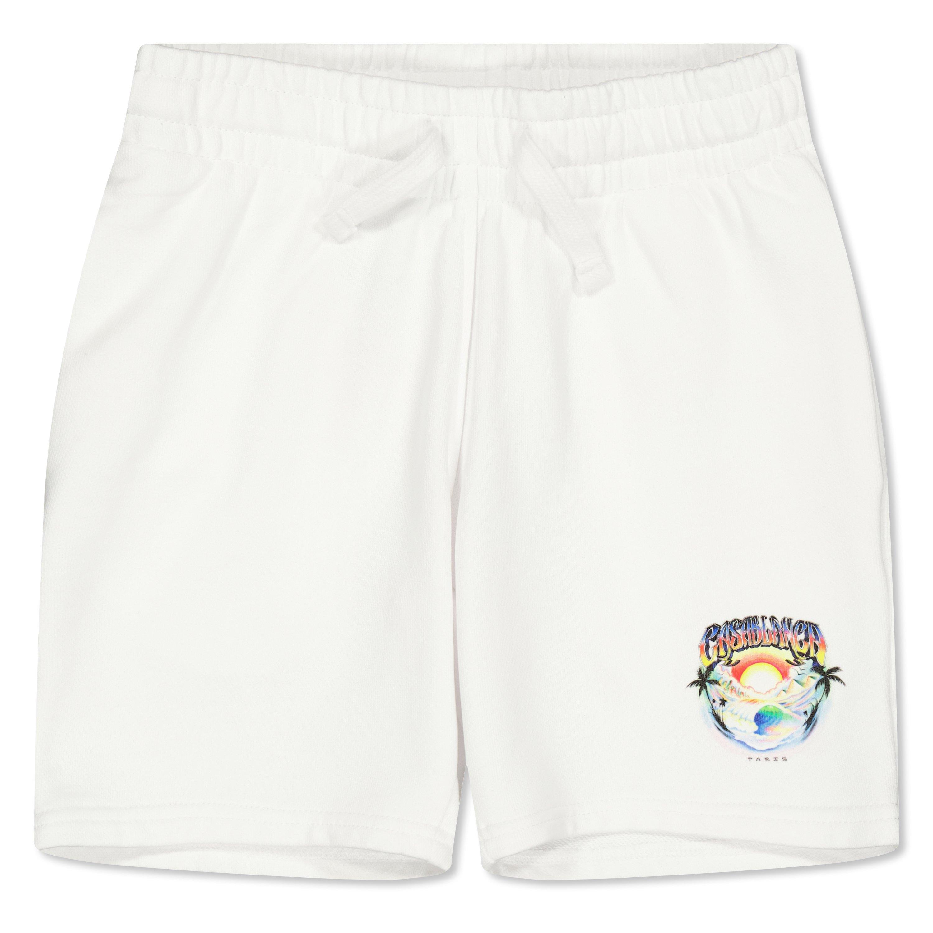 White - Casablanca - Casa Printed Shorts Jn63 - 1