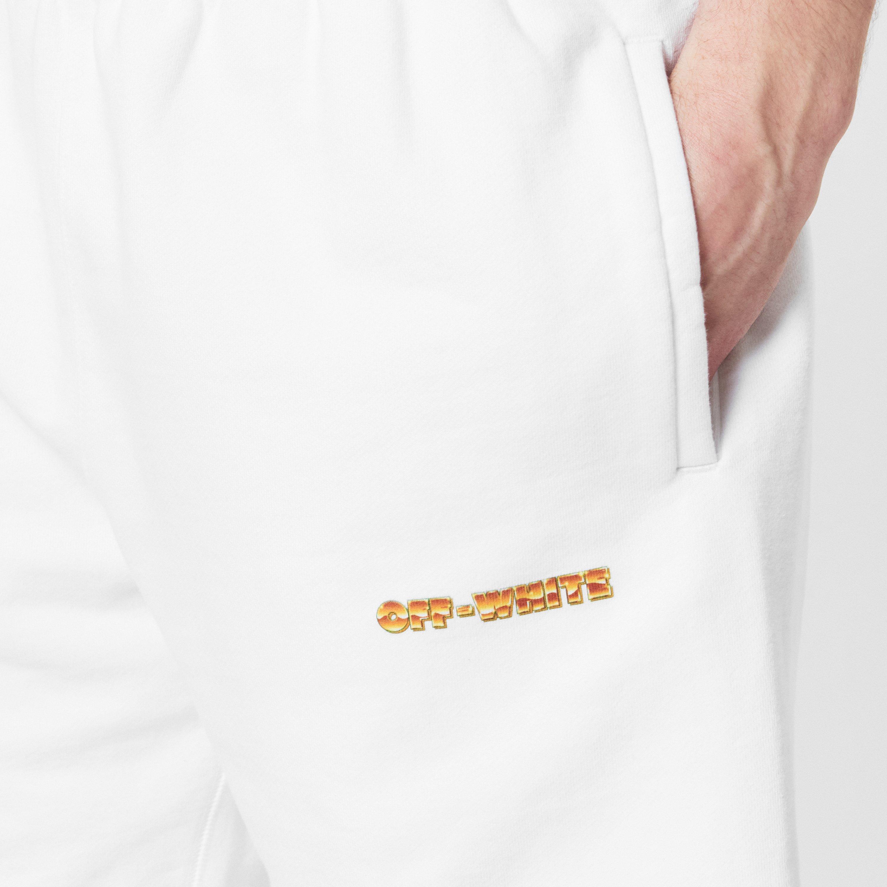 White - Off White - Men's Arow Sweatshorts - 5