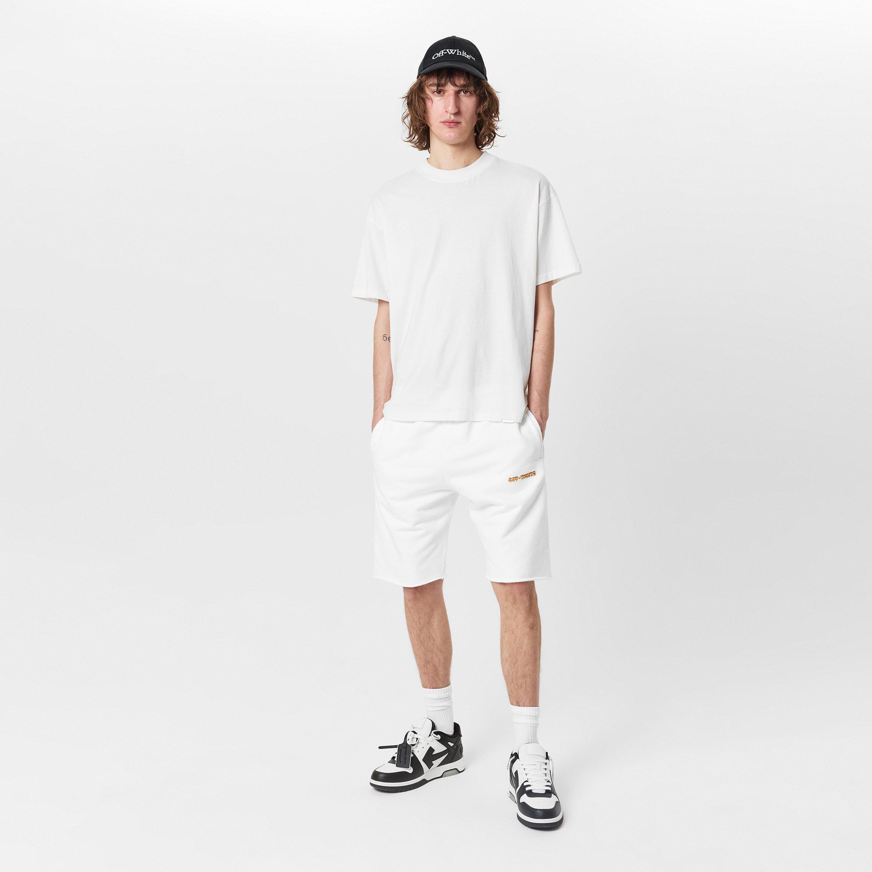 White - Off White - Men's Arow Sweatshorts - 6