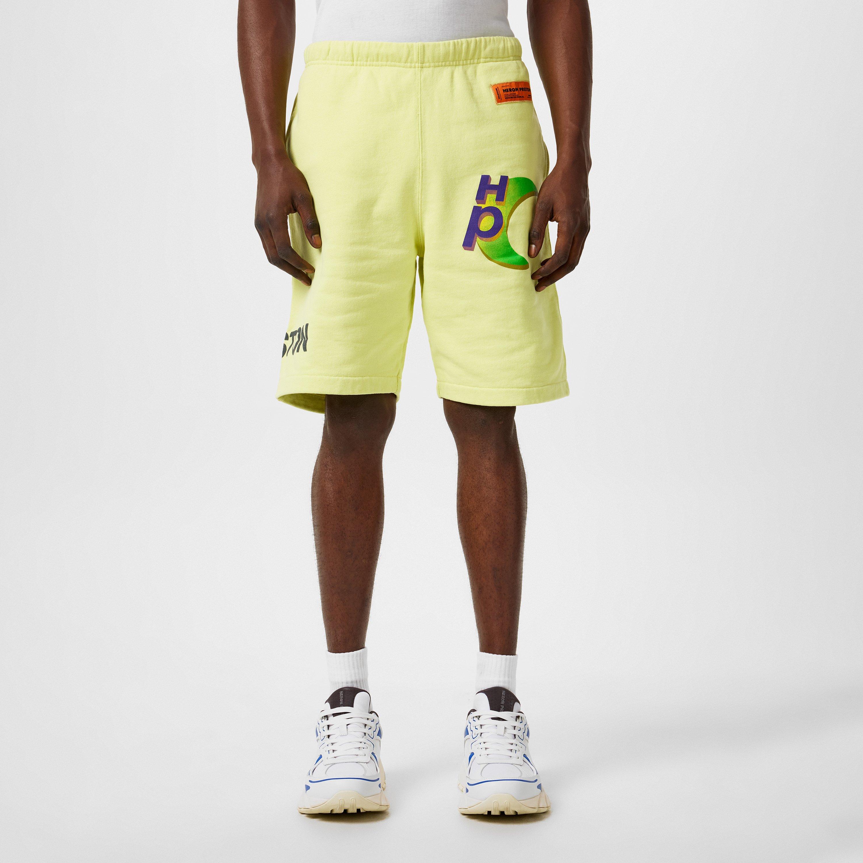 Heron Preston Men's Fleece Jogger Shorts