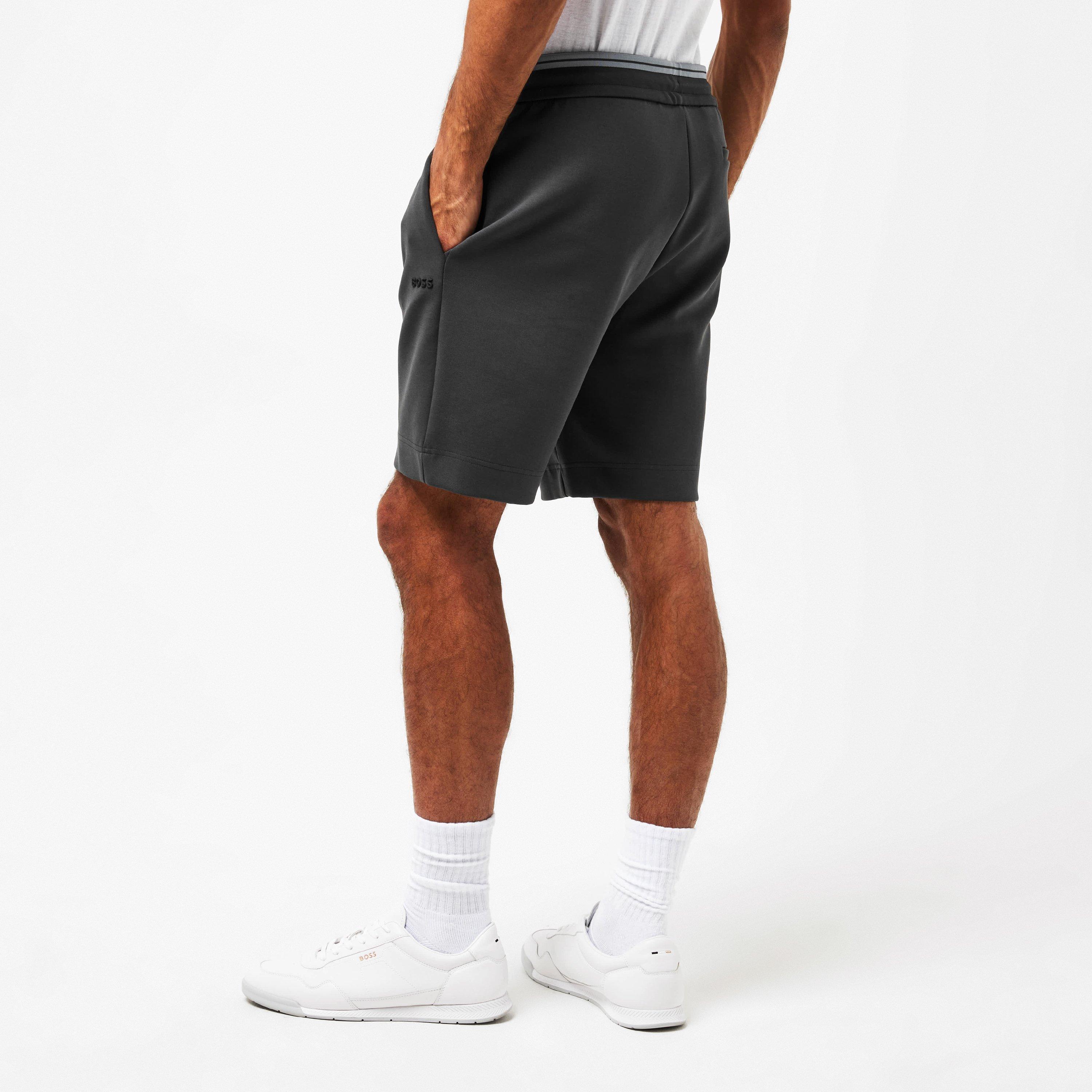 Dark Grey - Boss - Men's  HBG Zone All-Day Comfort Shorts - 4