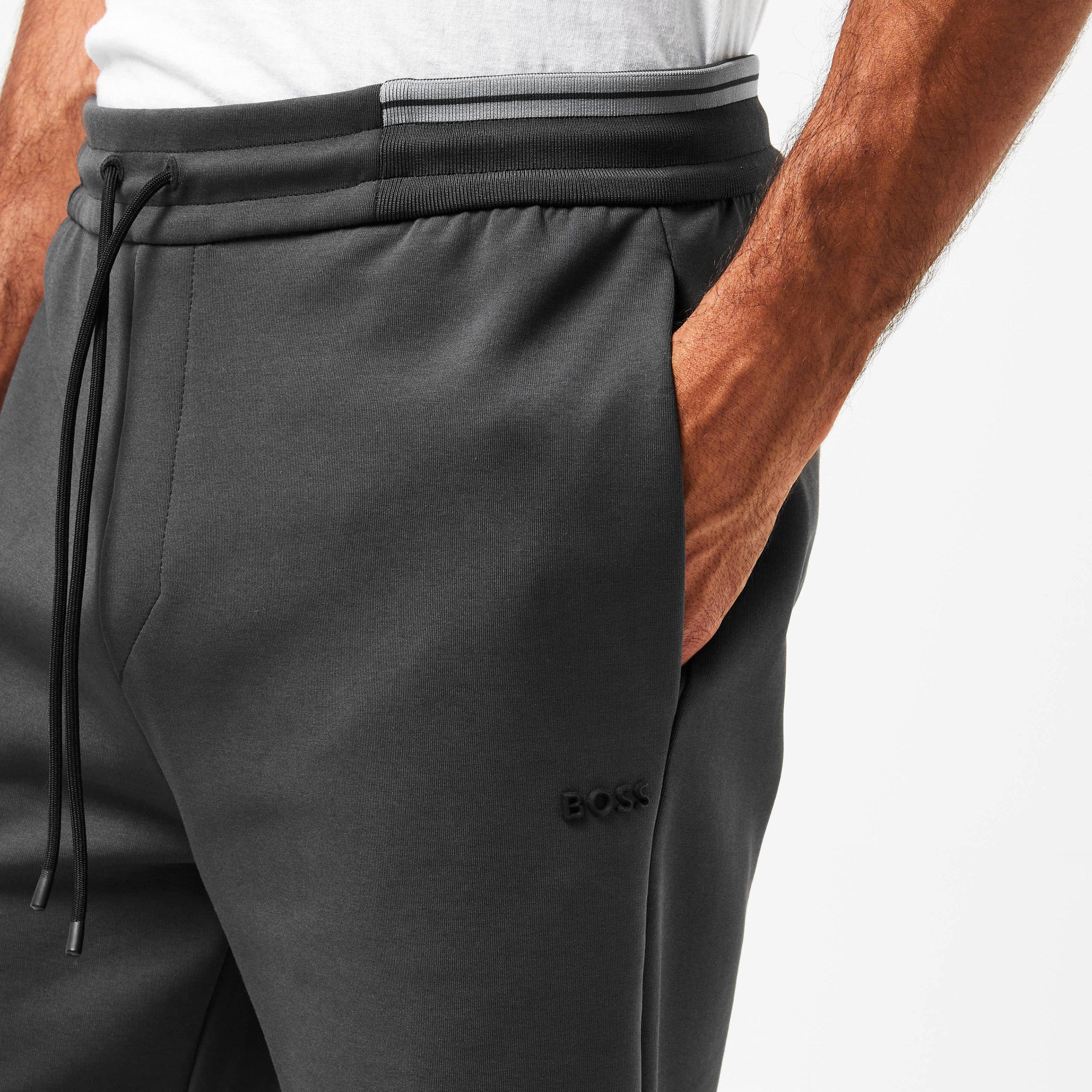 Dark Grey - Boss - Men's  HBG Zone All-Day Comfort Shorts - 5