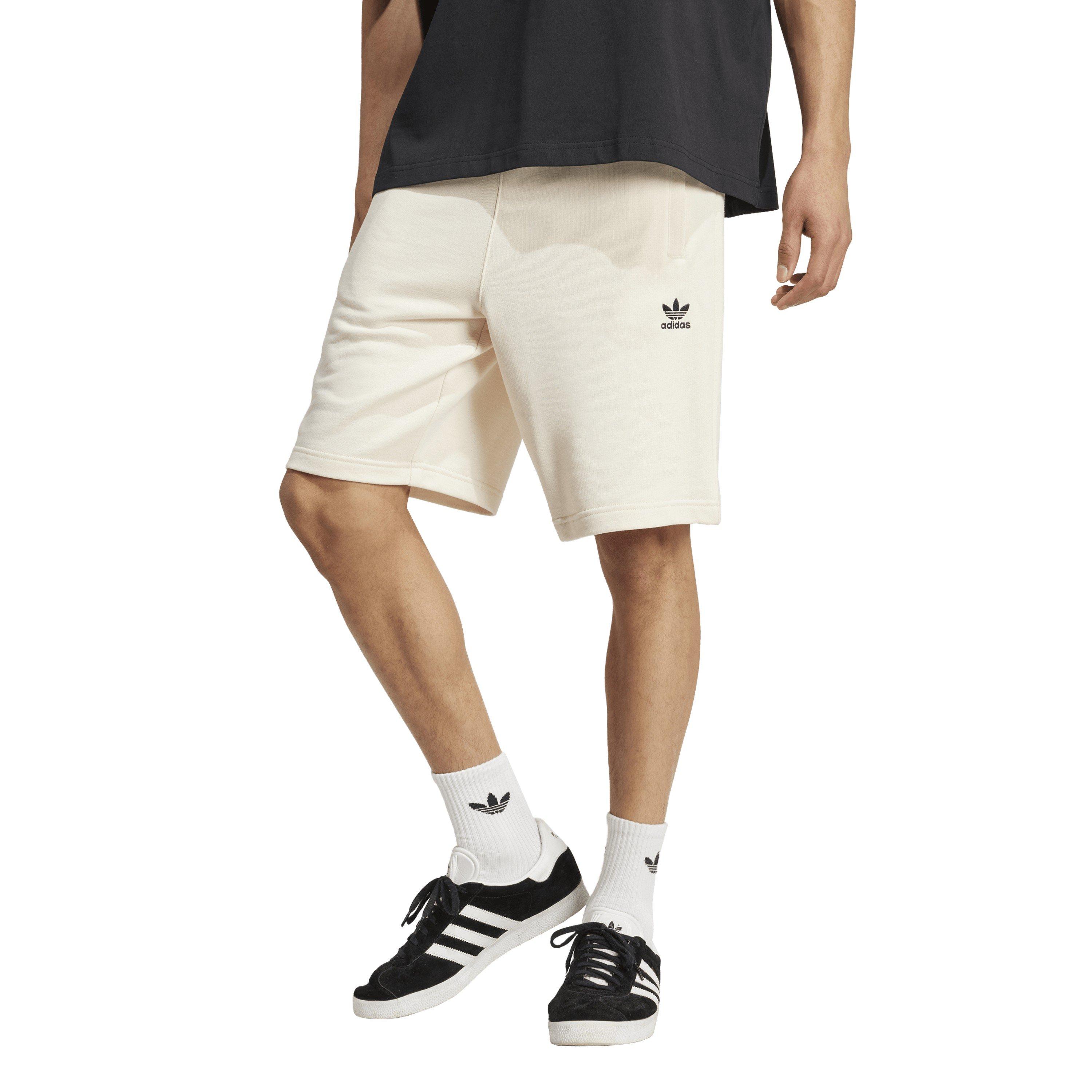 Wonder White - adidas Originals - Men's Fleece Jogger Shorts - 2