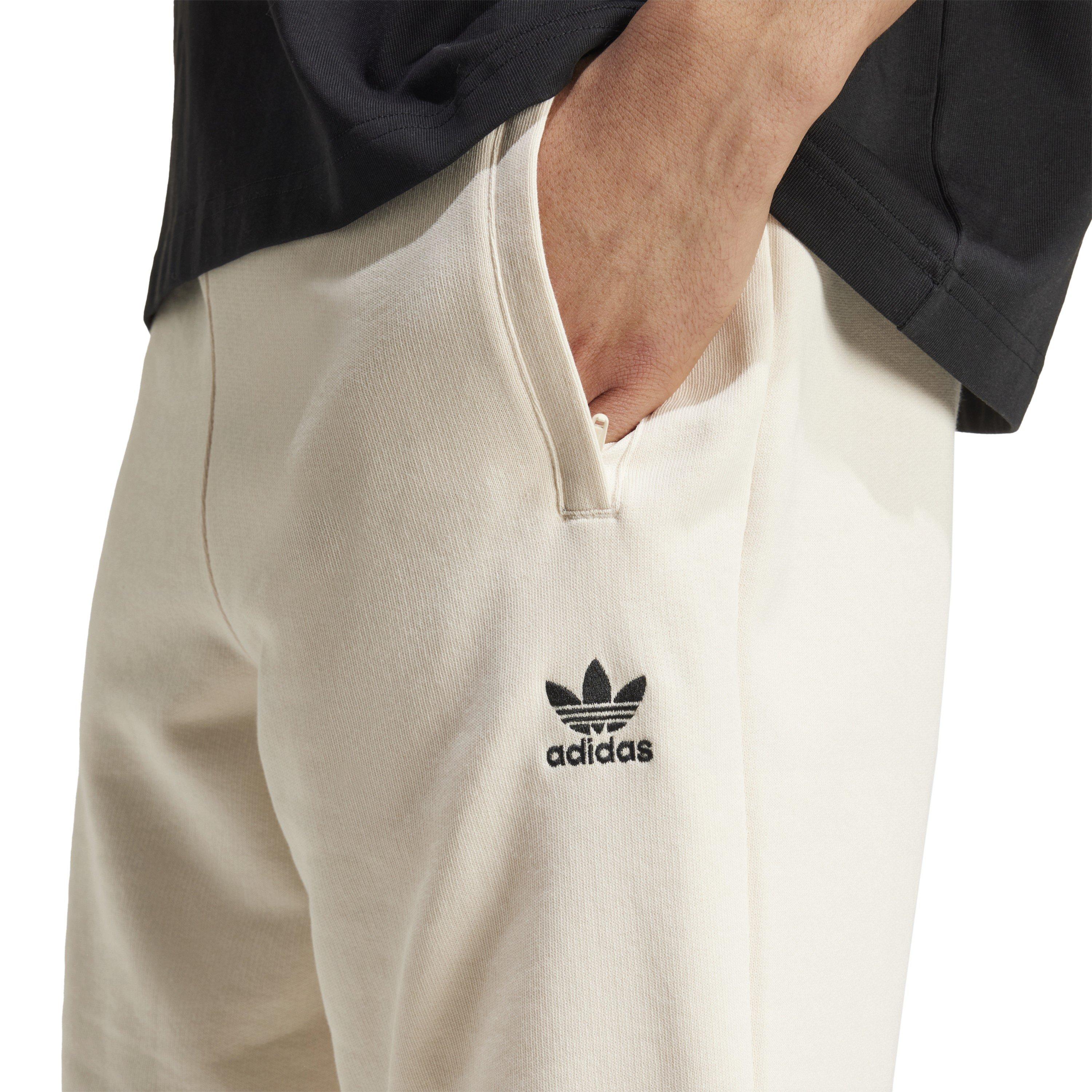 Wonder White - adidas Originals - Men's Fleece Jogger Shorts - 4