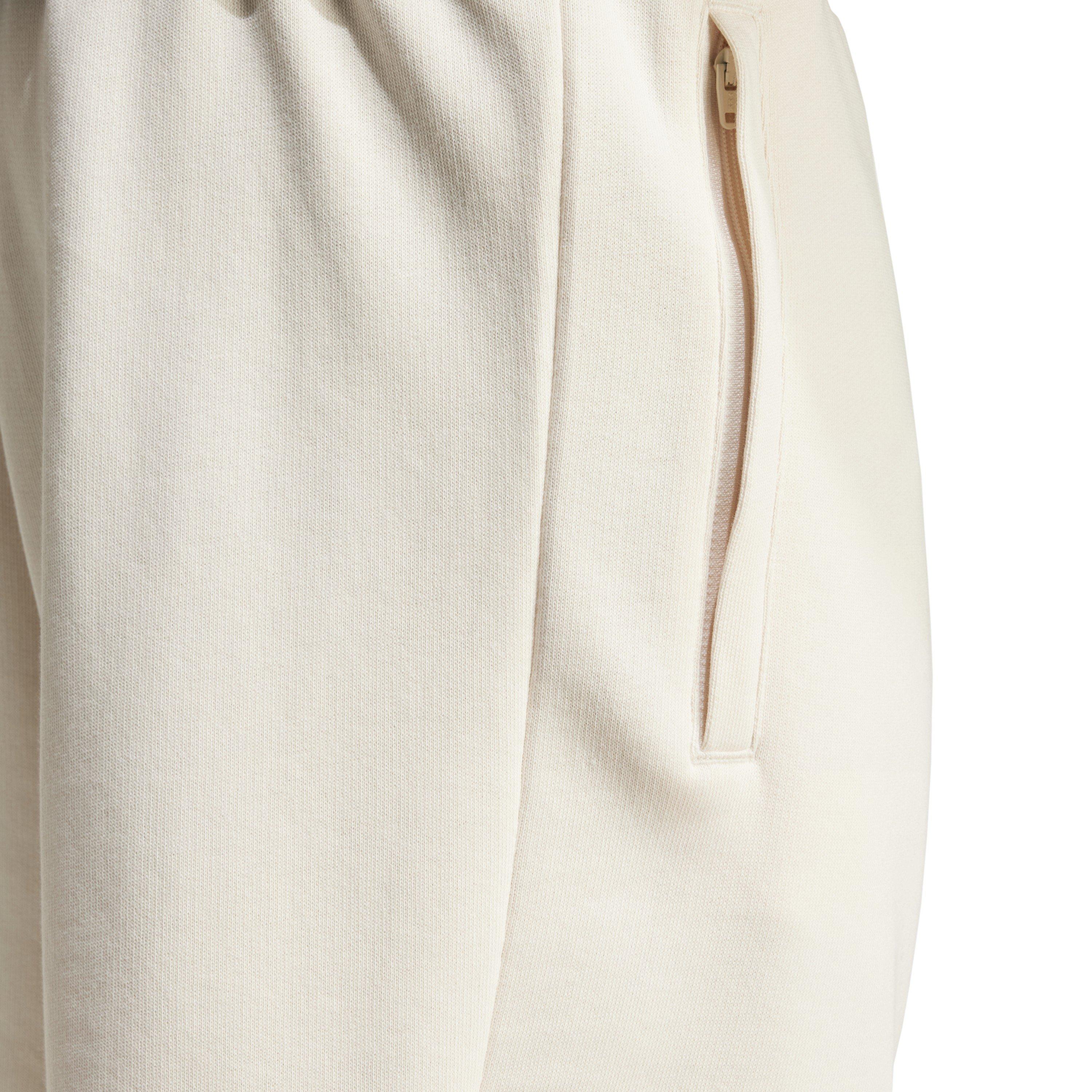 Wonder White - adidas Originals - Men's Fleece Jogger Shorts - 5