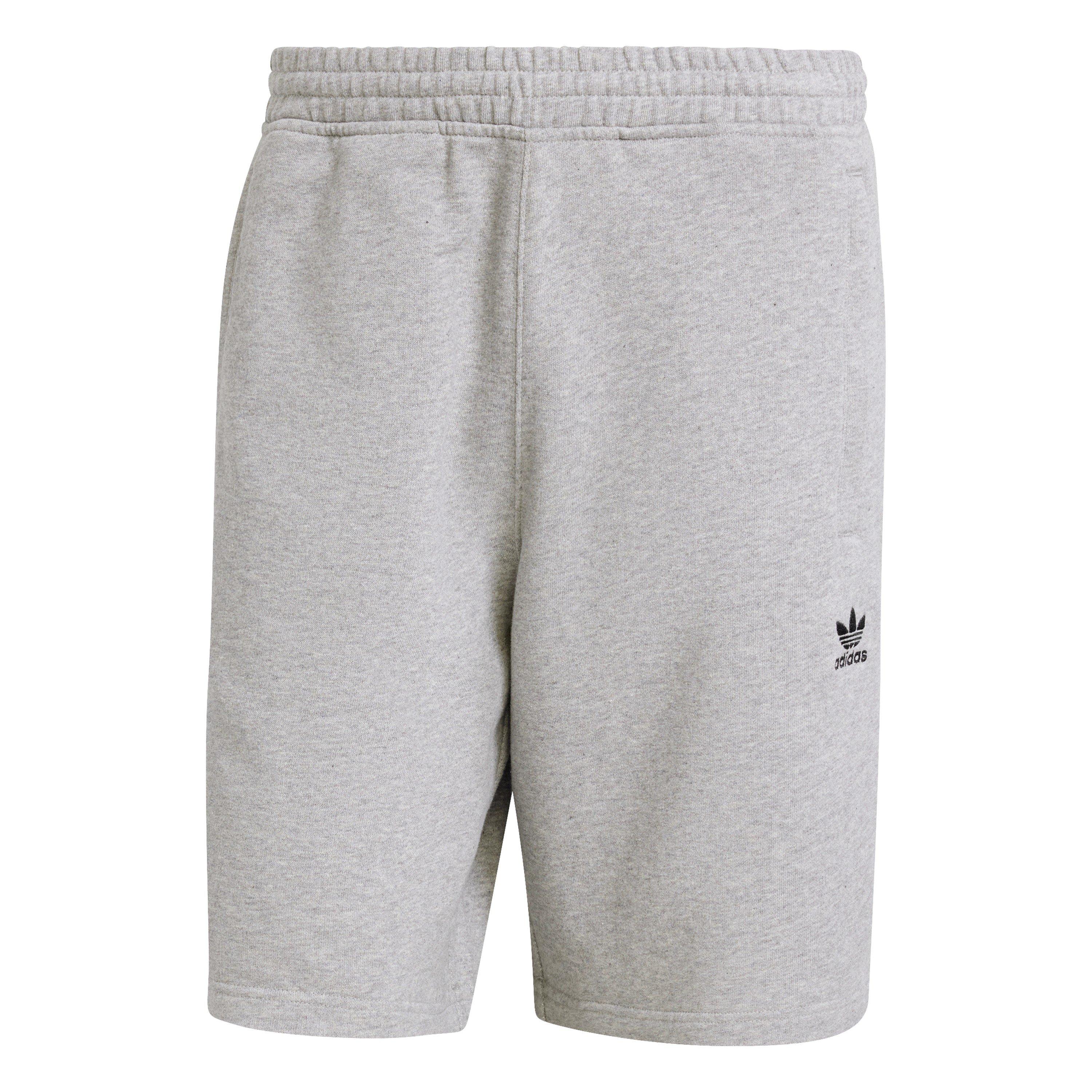 Med Grey Heath - adidas Originals - Men's Fleece Jogger Shorts - 1