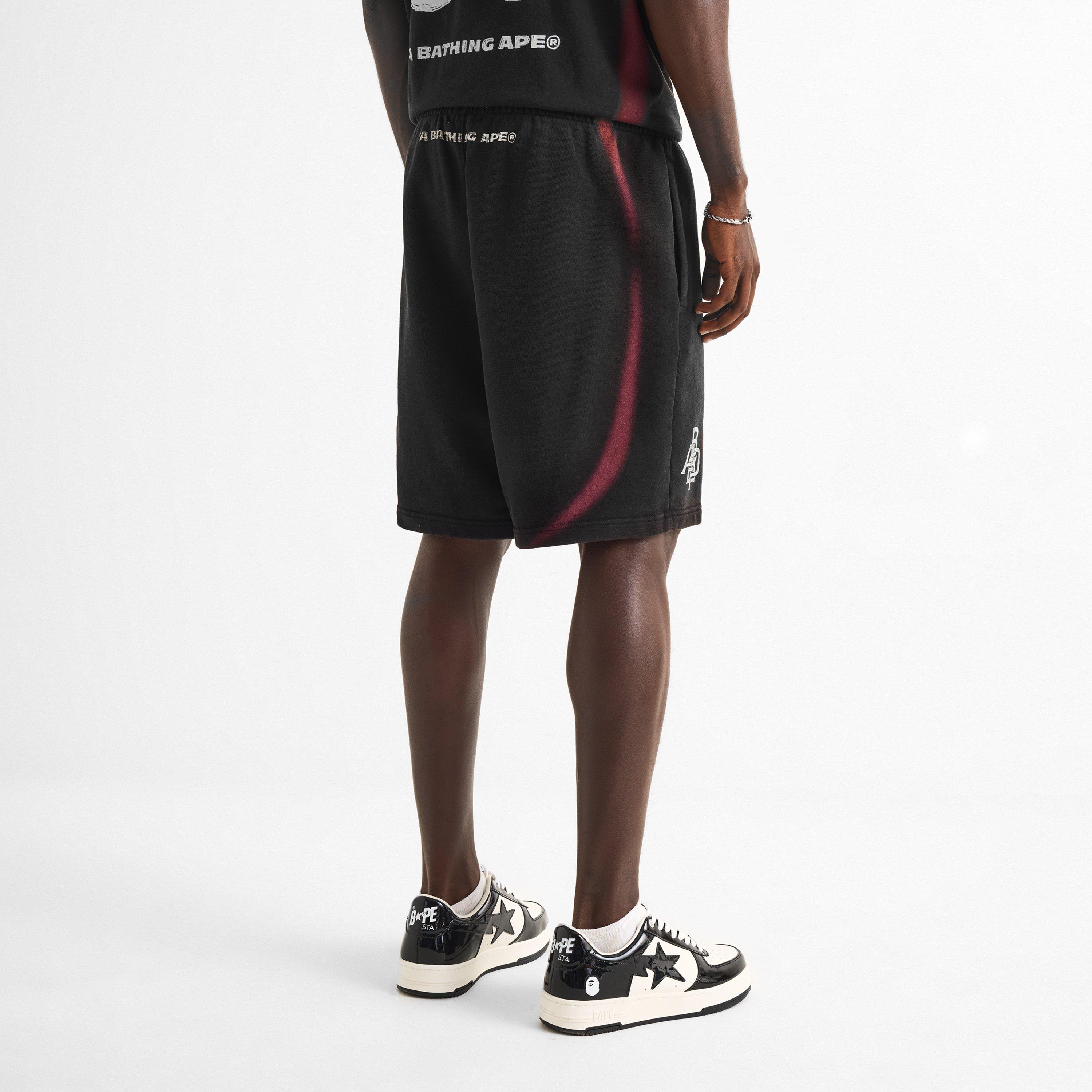 Black - A Bathing Ape - Bape Football Short Sn63 - 4