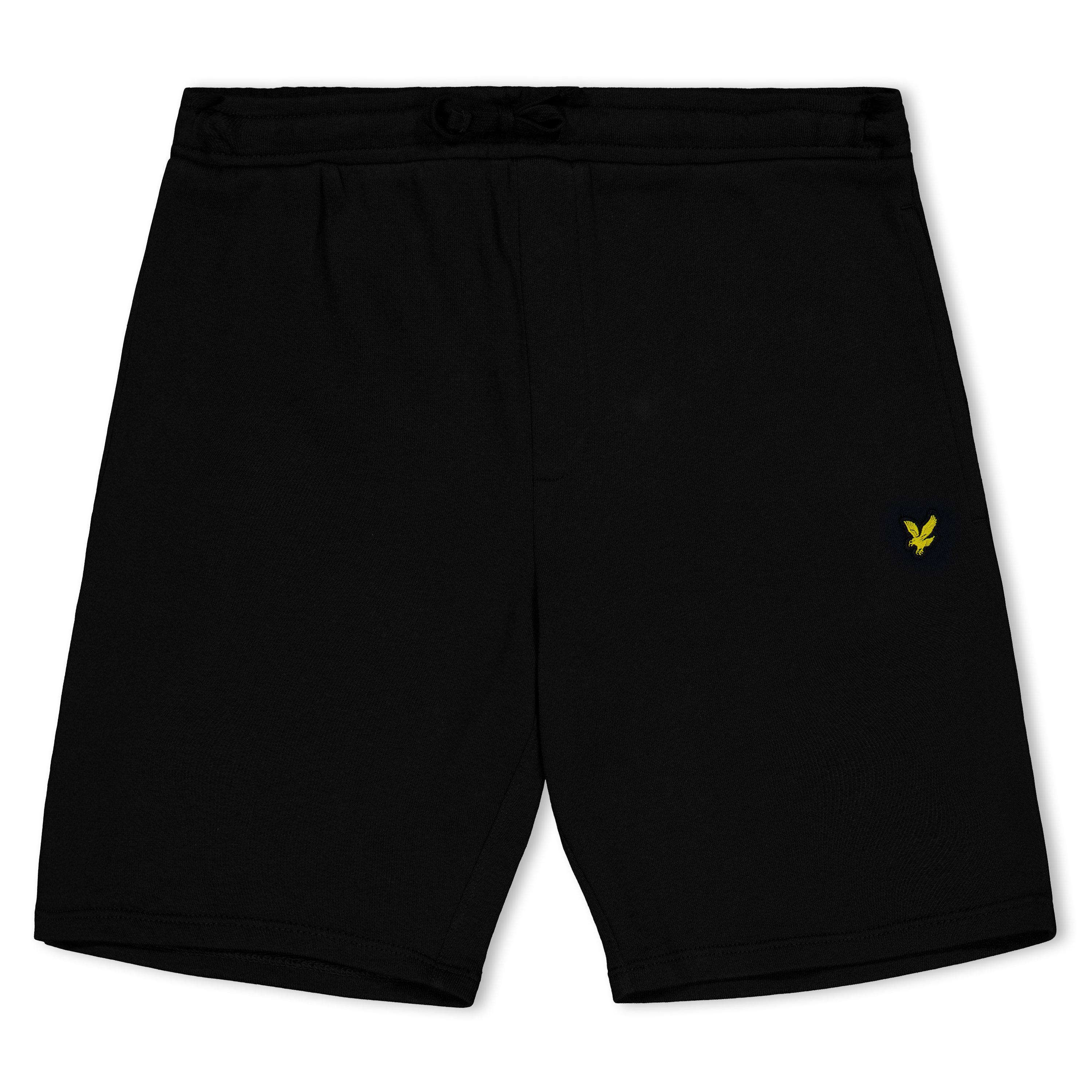 Lyle And Scott Boys Kids' Fleece Jogger Shorts - Dark Navy Z271 - 14-15Y