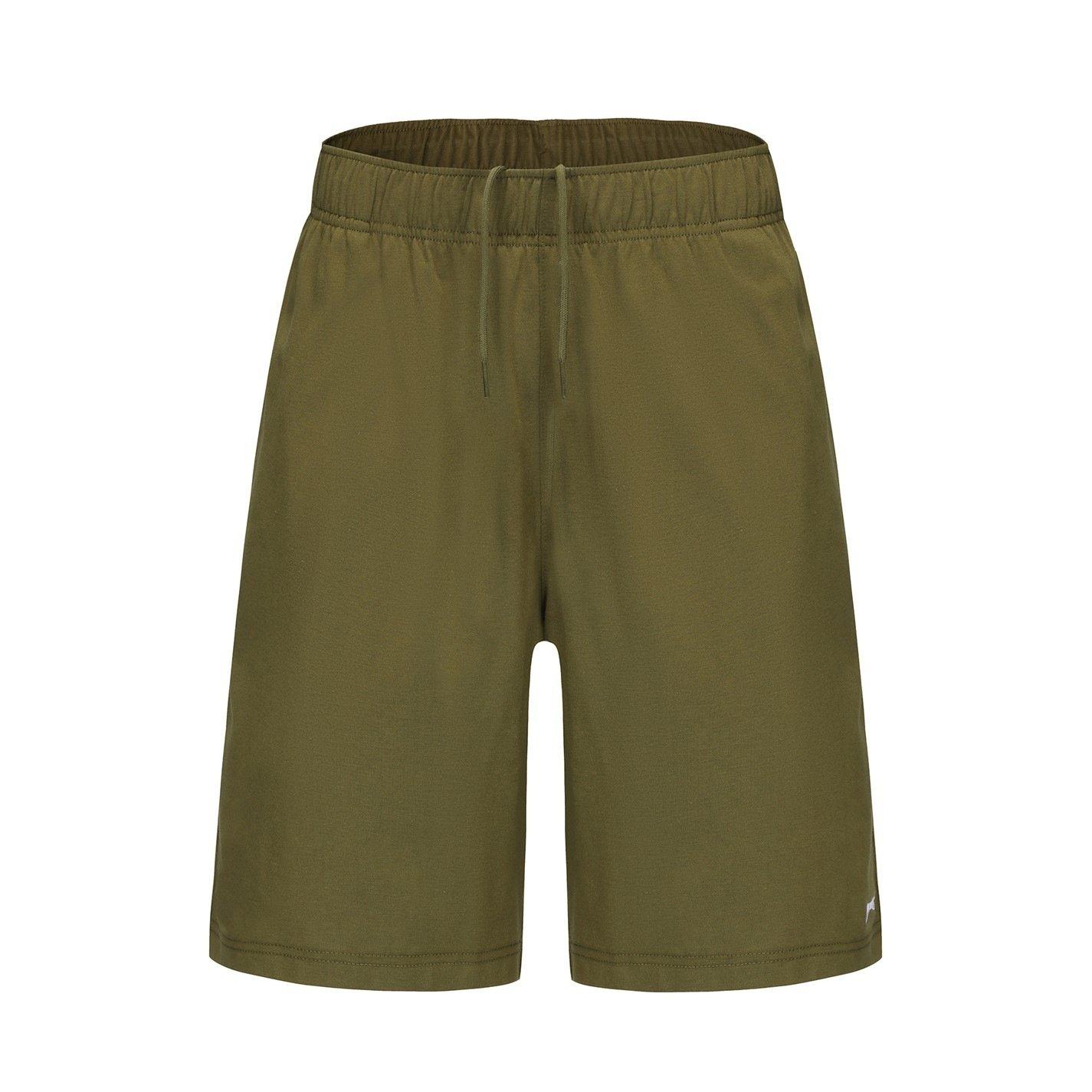 Slazenger Men's Jersey Shorts - Khaki - S