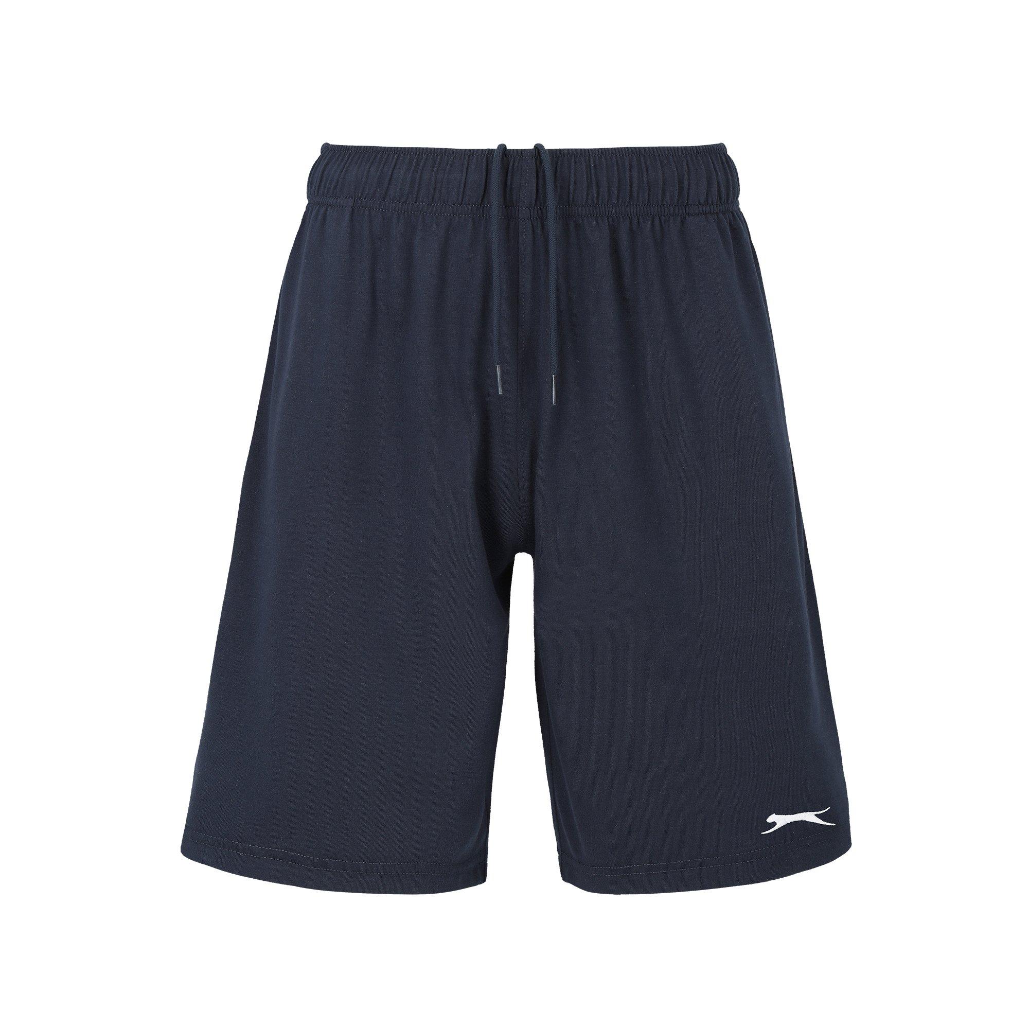Slazenger Men's Jersey Shorts - Navy - 3XL