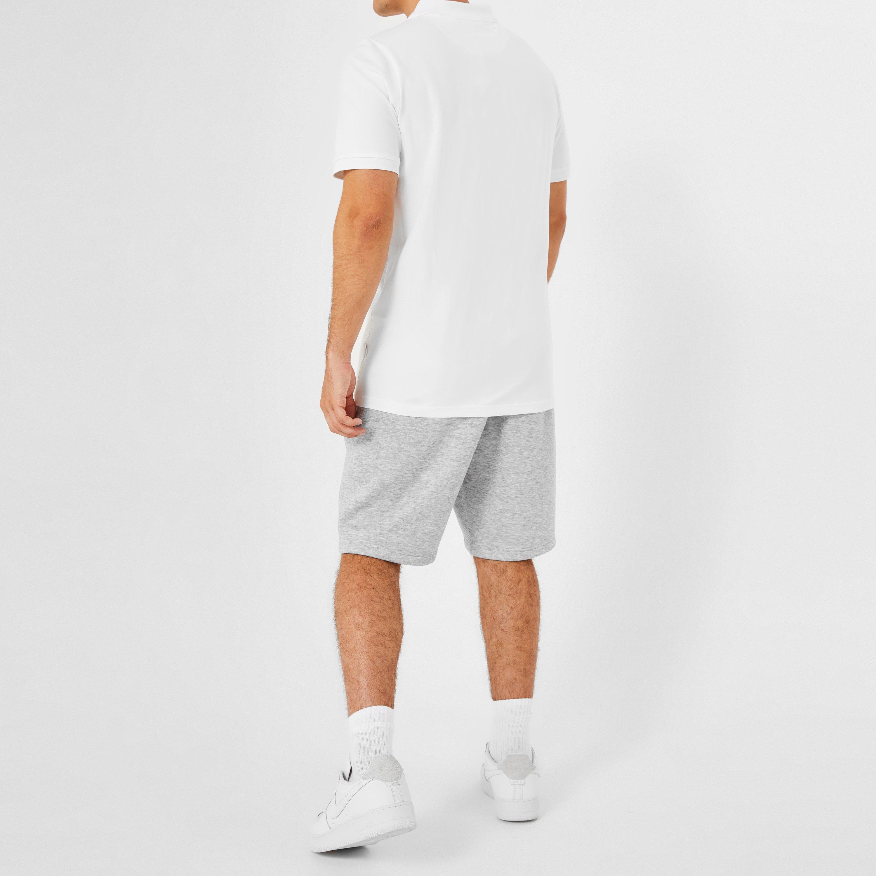 Grey Marl - Slazenger - Fleece Shorts Mens - 4