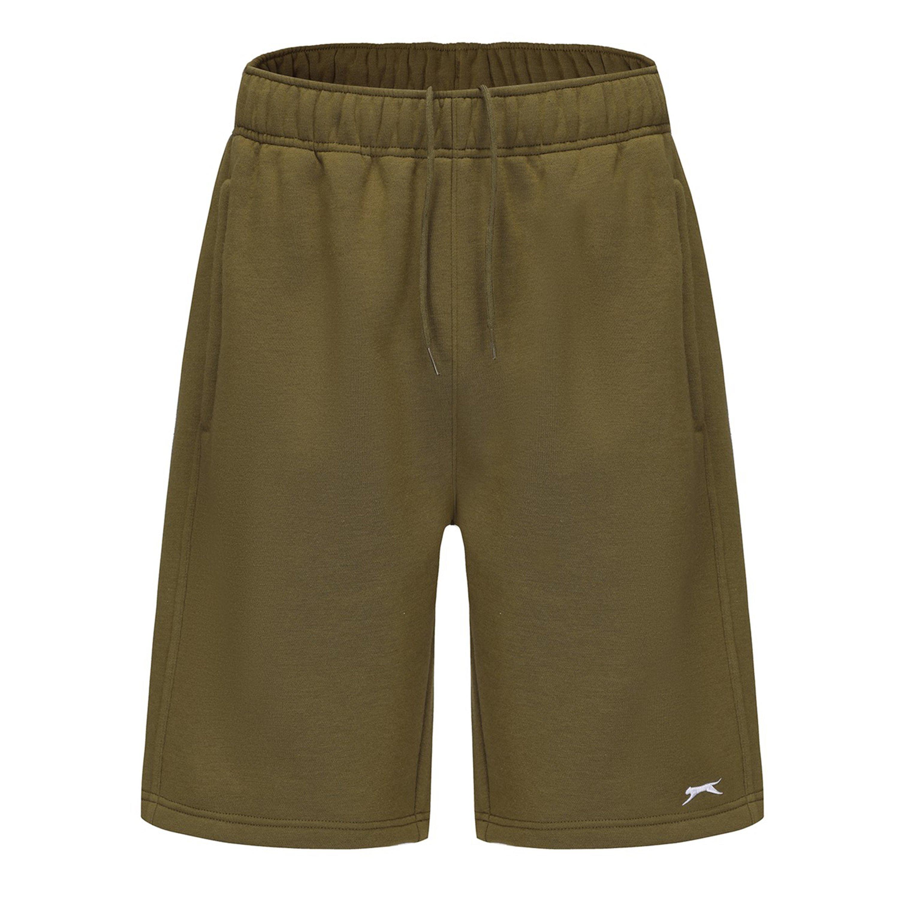 Slazenger Men's Fleece Shorts - Khaki - M