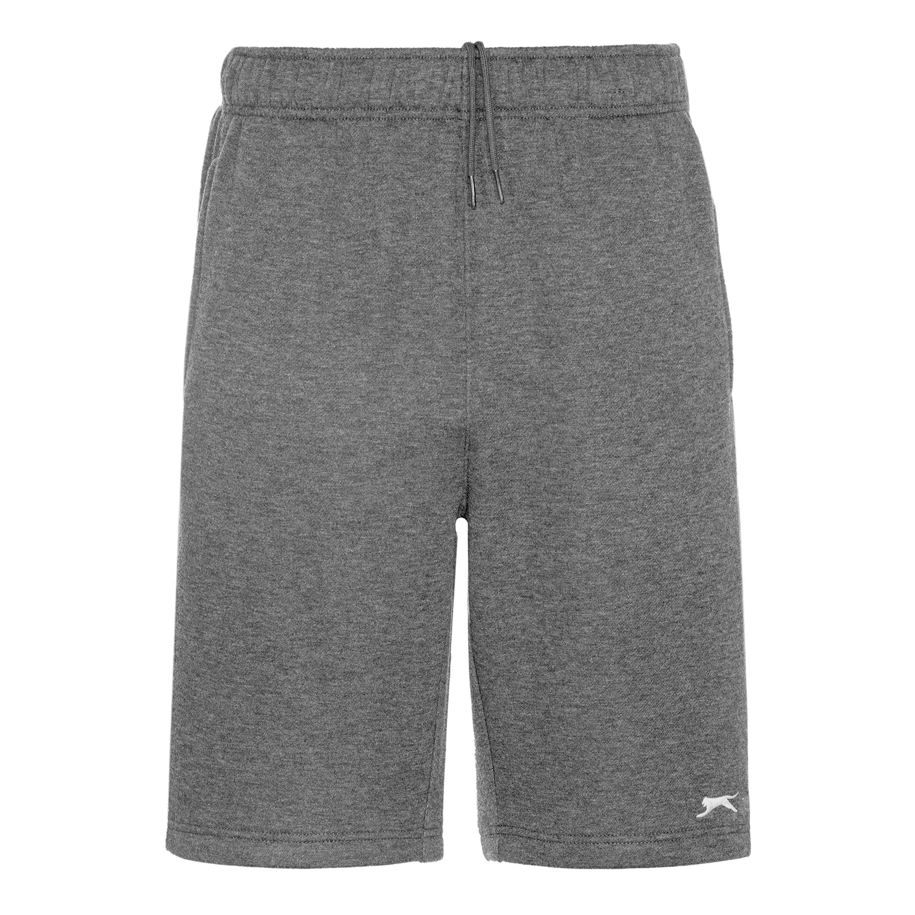 Slazenger Men's Fleece Shorts - Charcoal Marl - 2XL