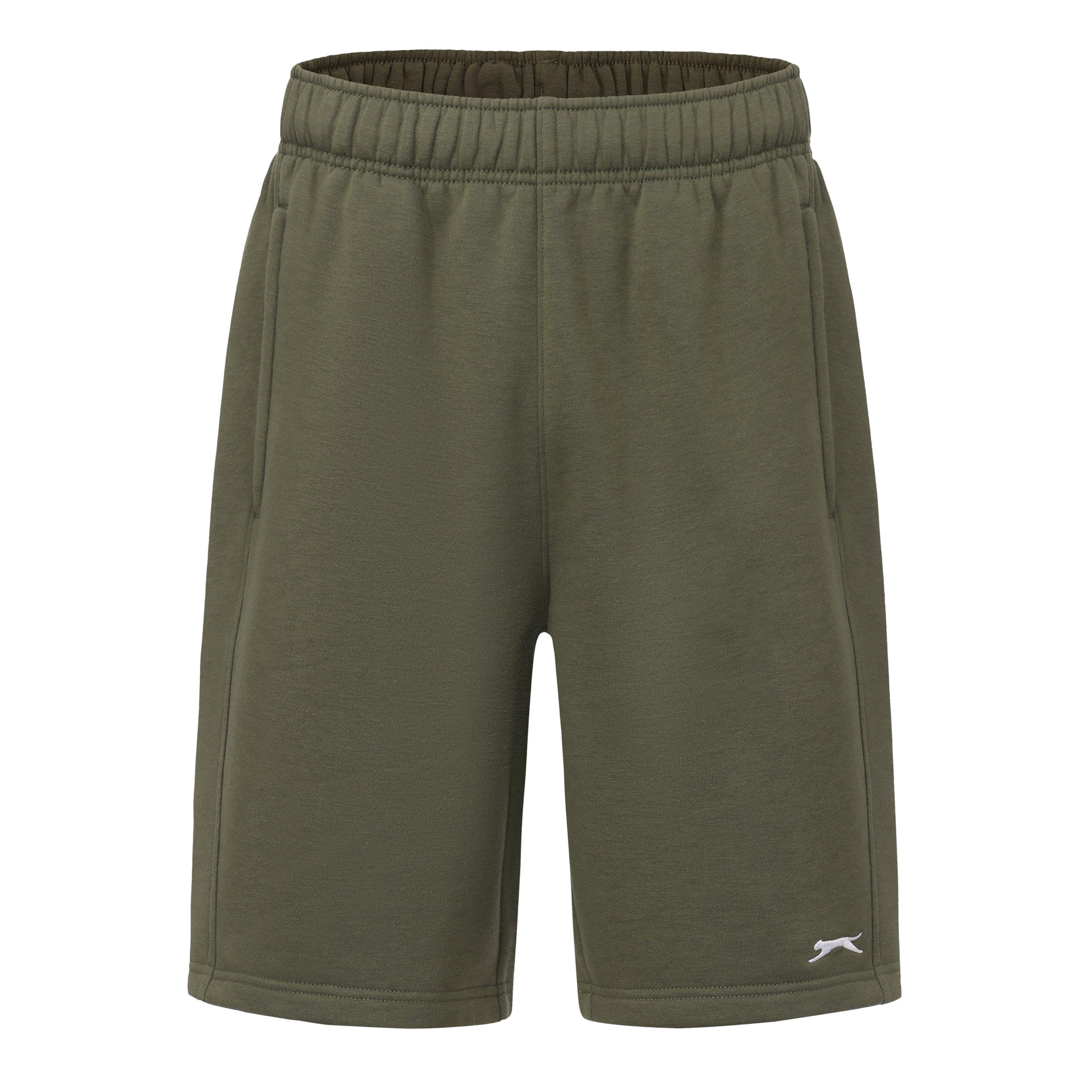 Slazenger Men's Fleece Shorts - Khaki - 2XL