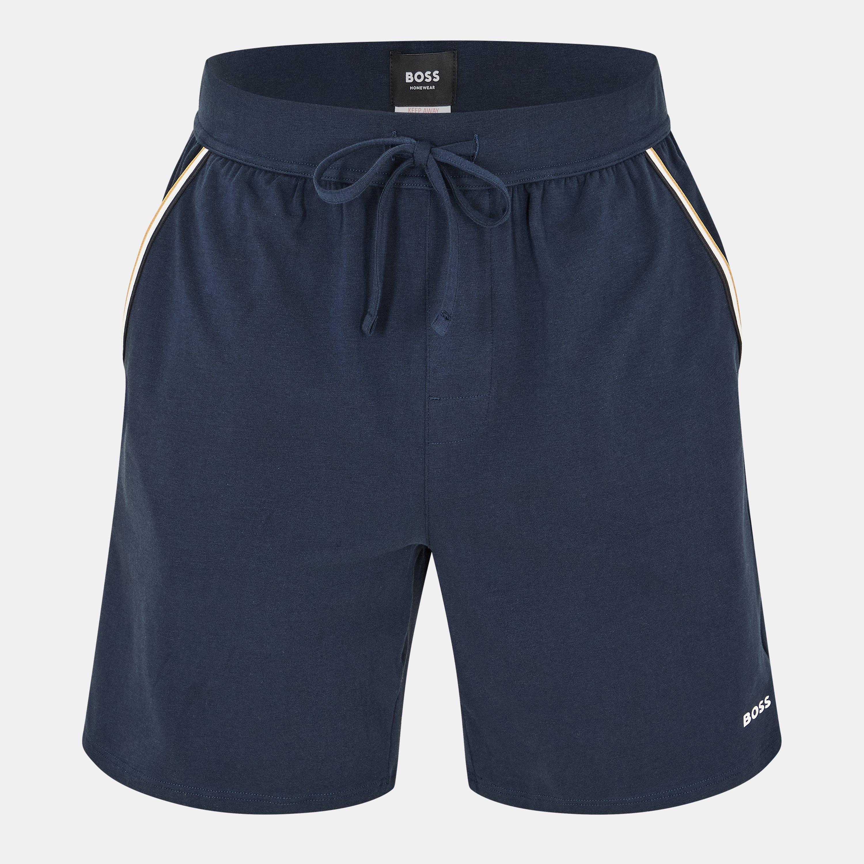Dark Blue 403 - Boss - Men's Unique Relaxed Shorts - 1