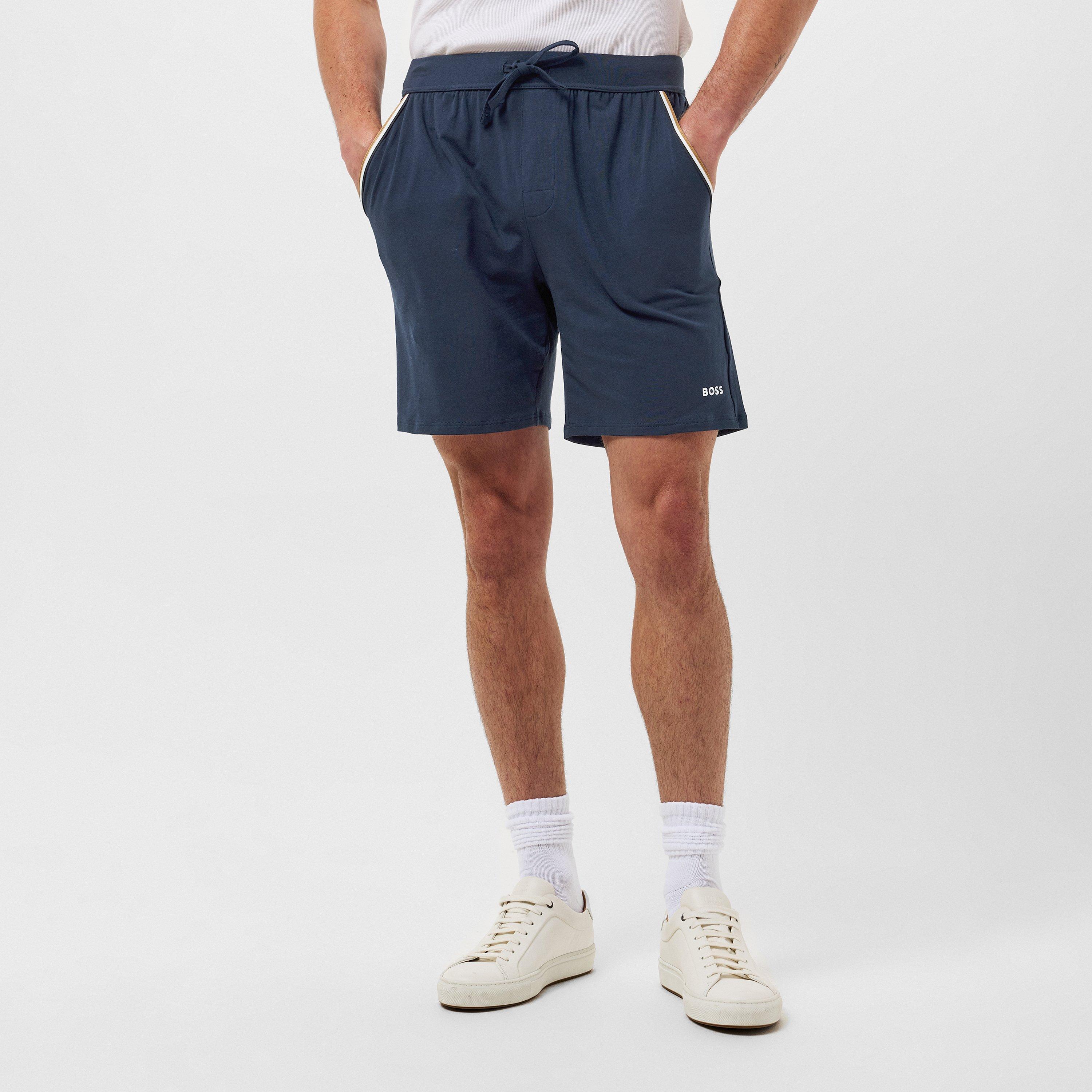 Dark Blue 403 - Boss - Men's Unique Relaxed Shorts - 3
