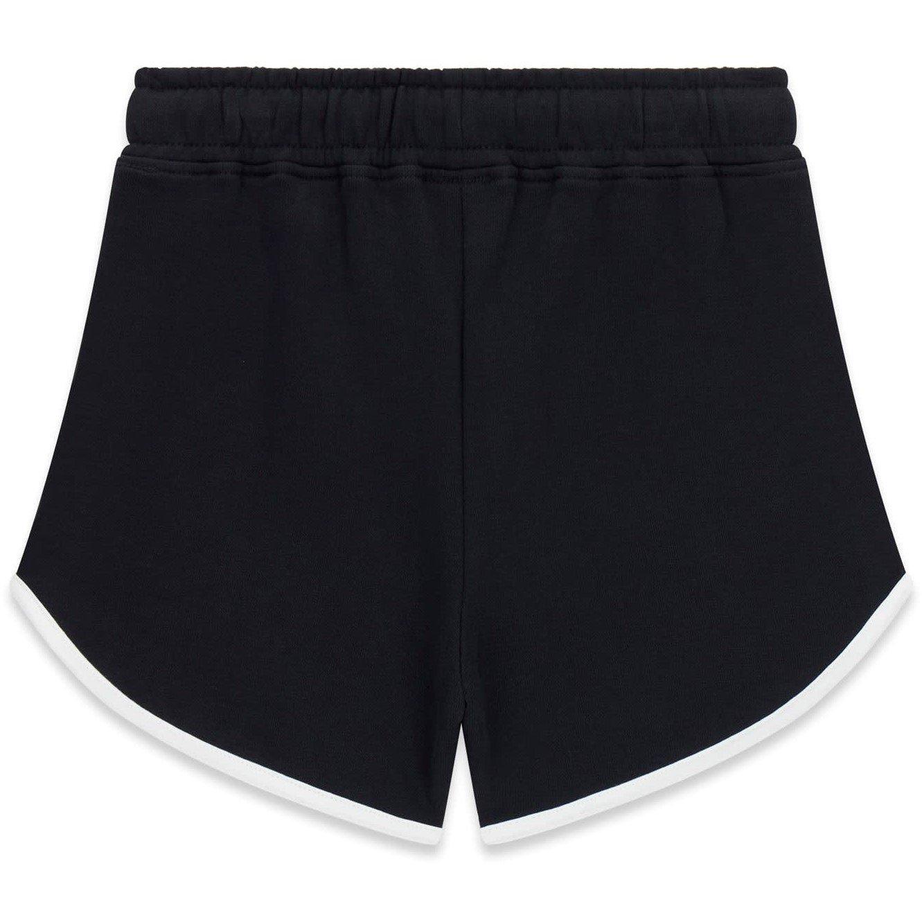 Guess Girls Kids' Fleece Jogger Shorts - Jet Black Jblk - 10 Yrs