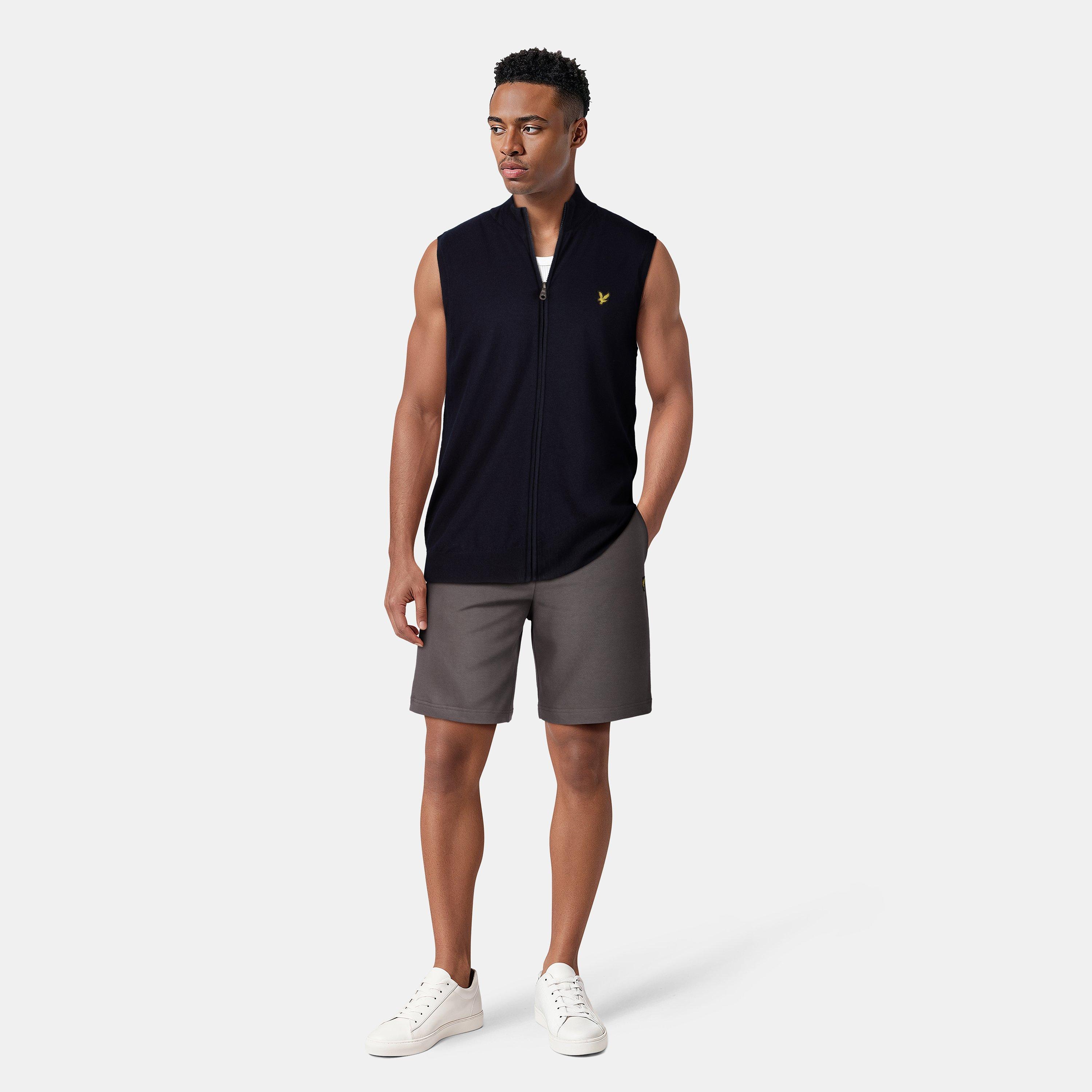 Gunmetal W635 - Lyle and Scott - Fleece Shorts - 6