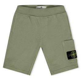 Stone Island JuniorsLogo Cotton Shorts