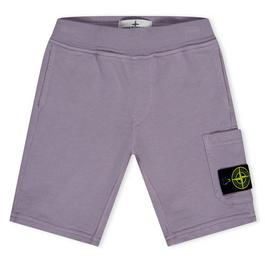 Stone Island JuniorsLogo Cotton Shorts