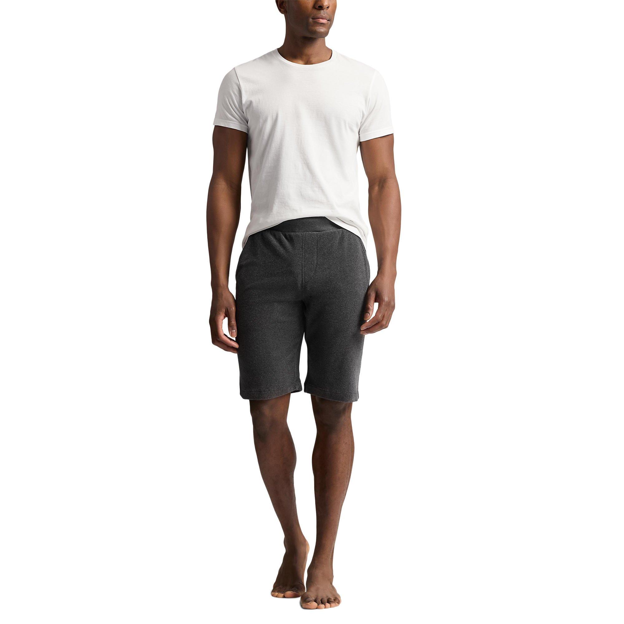 Grey Terry - Polo Ralph Lauren - Terry Lounge Shorts - 5