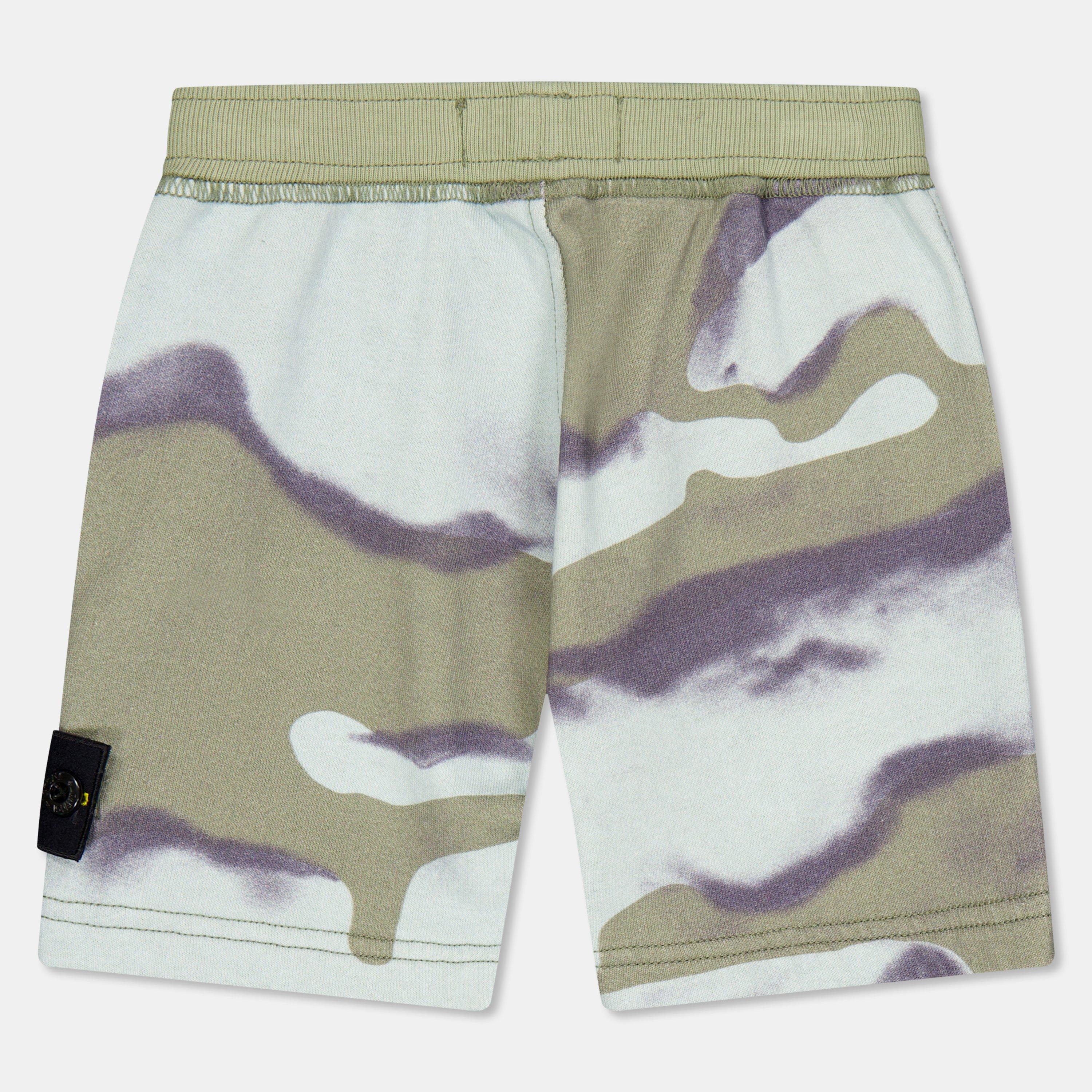 Cielo V0041 - Stone Island - Kids' Fleece Jogger Shorts - 2