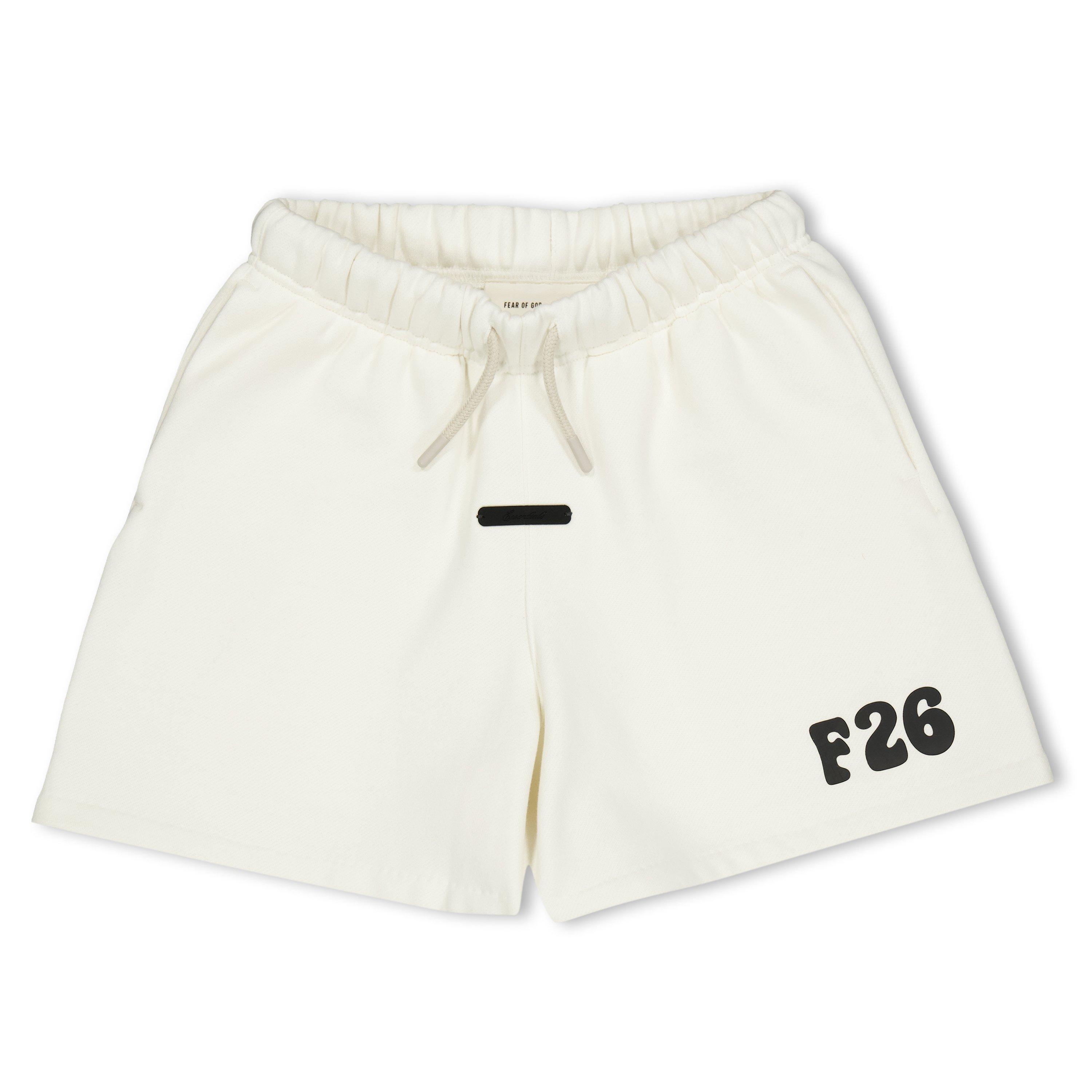 Ivory - Fear Of God Essentials - Unisex Kids' Fleece Jogger Shorts - 1
