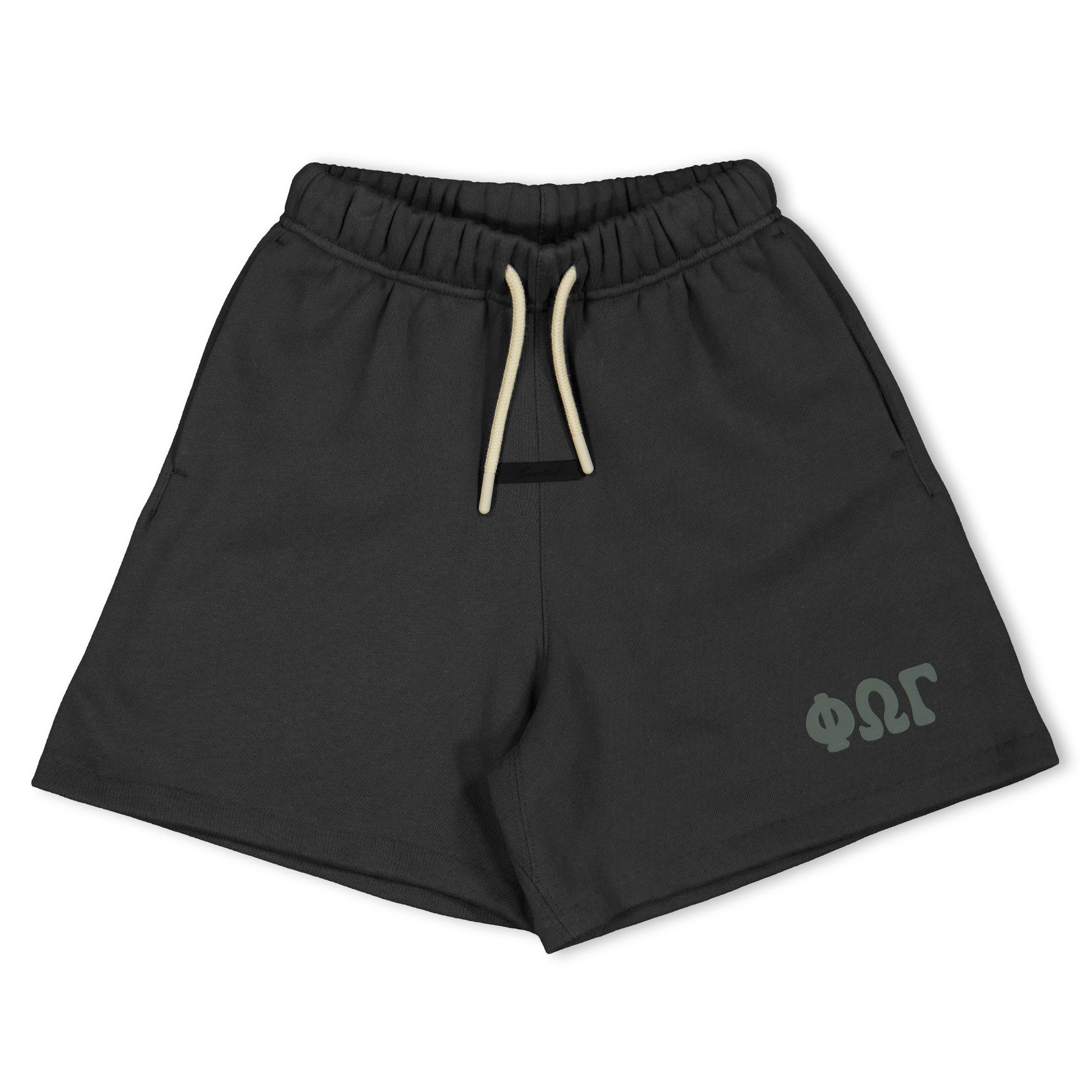 Iron Grey - Fear Of God Essentials - Unisex Kids' Fleece Jogger Shorts - 1