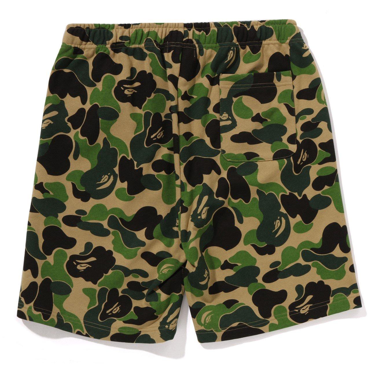 Green - A Bathing Ape - Men's Bape Shark Fleece Jogger Shorts - 2