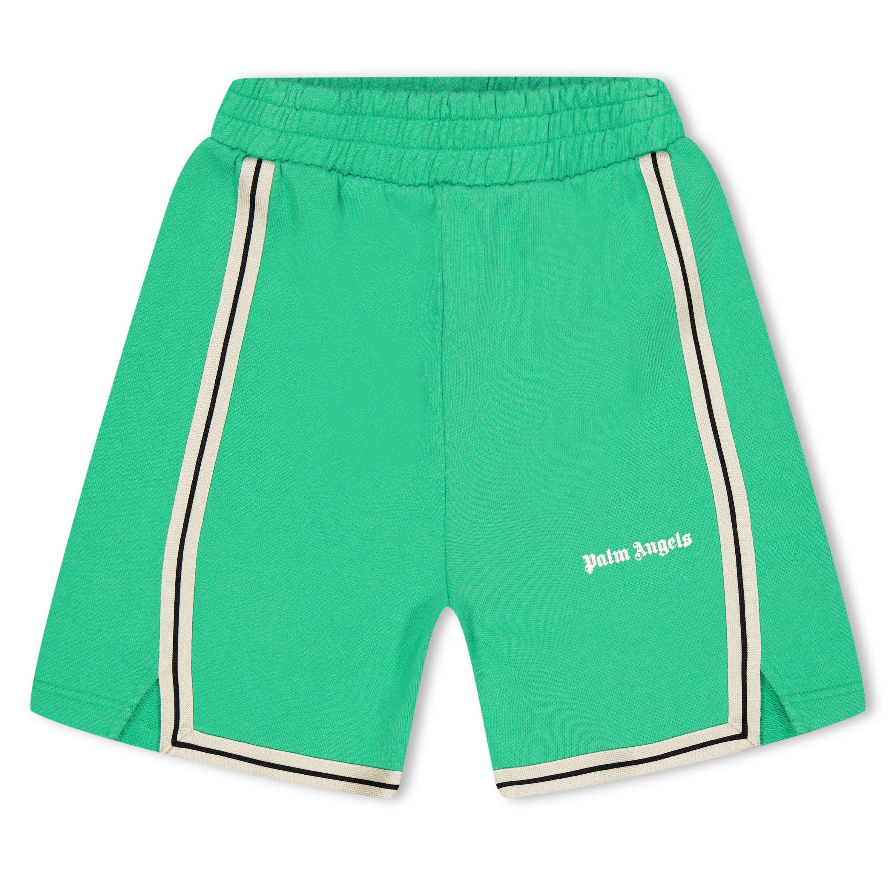 Palm Angels Logo Shorts Juniors - Green 5503 - Size 12Y+