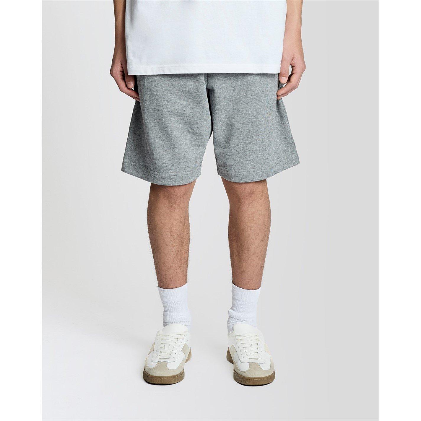 Grey - Lyle and Scott - Lyle & Scott Kids Cotton Sweatshort - 4