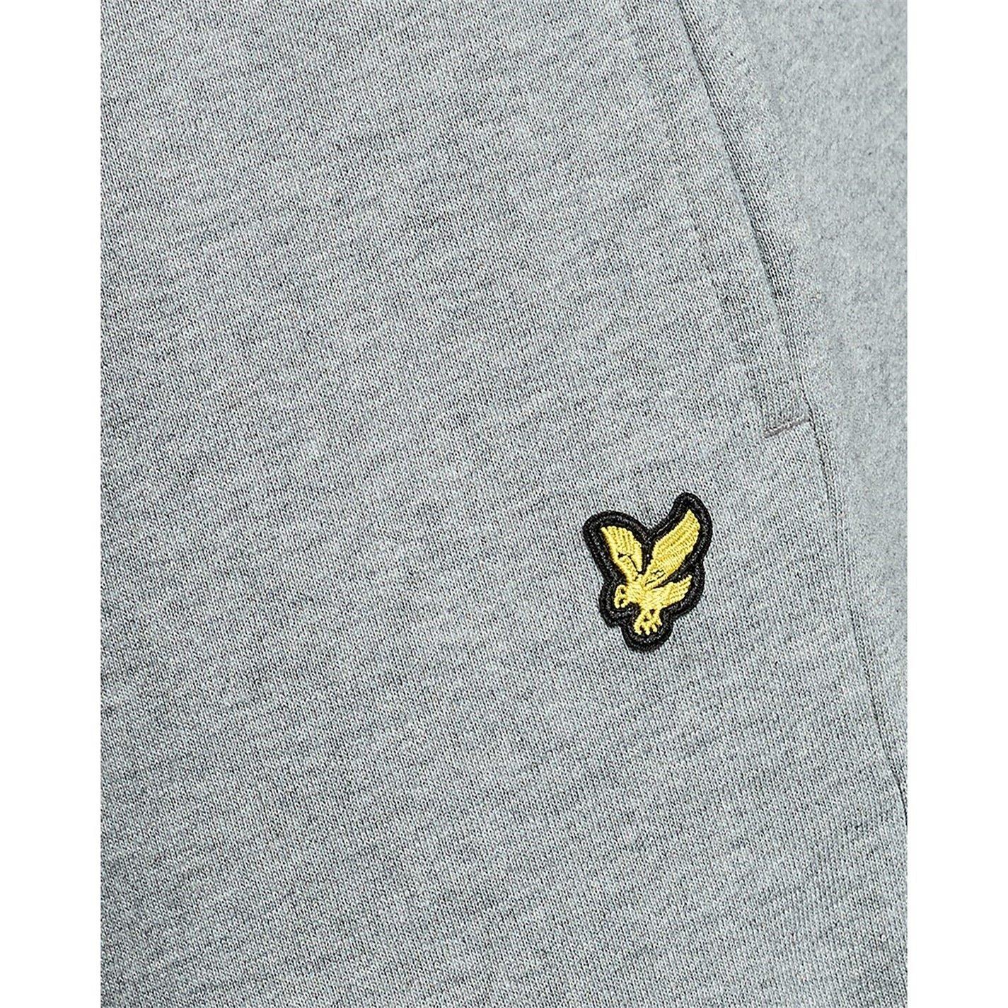 Grey - Lyle and Scott - Lyle & Scott Kids Cotton Sweatshort - 7