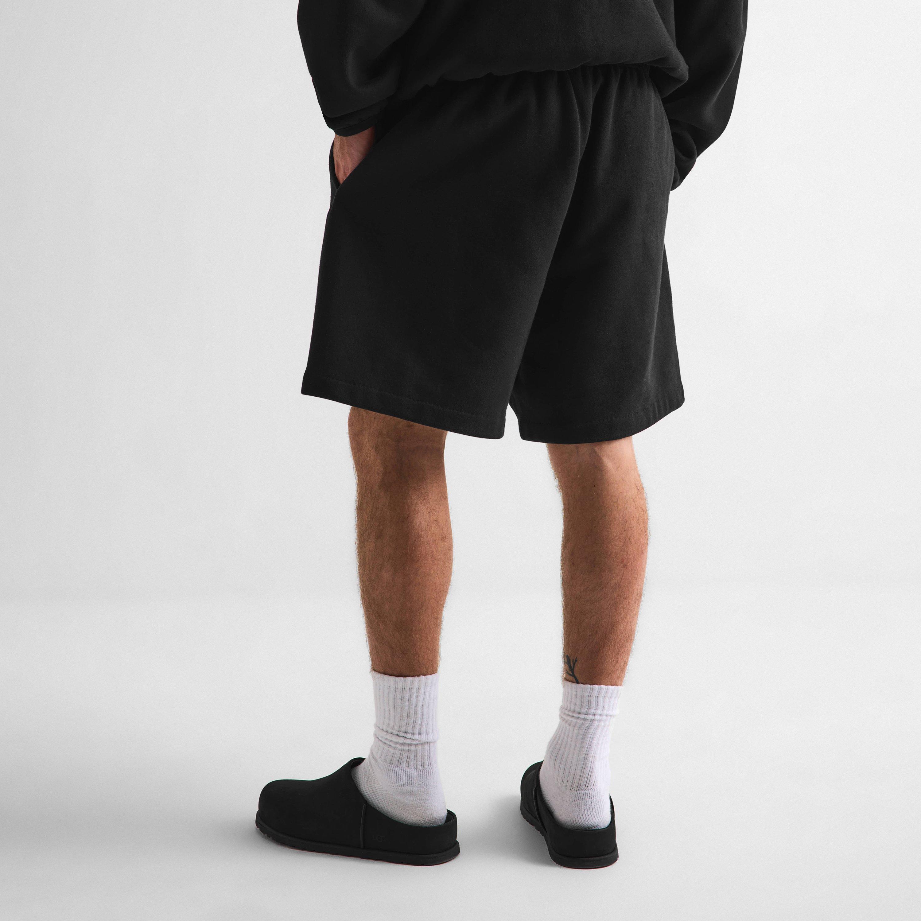 Jet Black - Fear Of God Essentials - Men's Fleece Jogger Shorts - 4