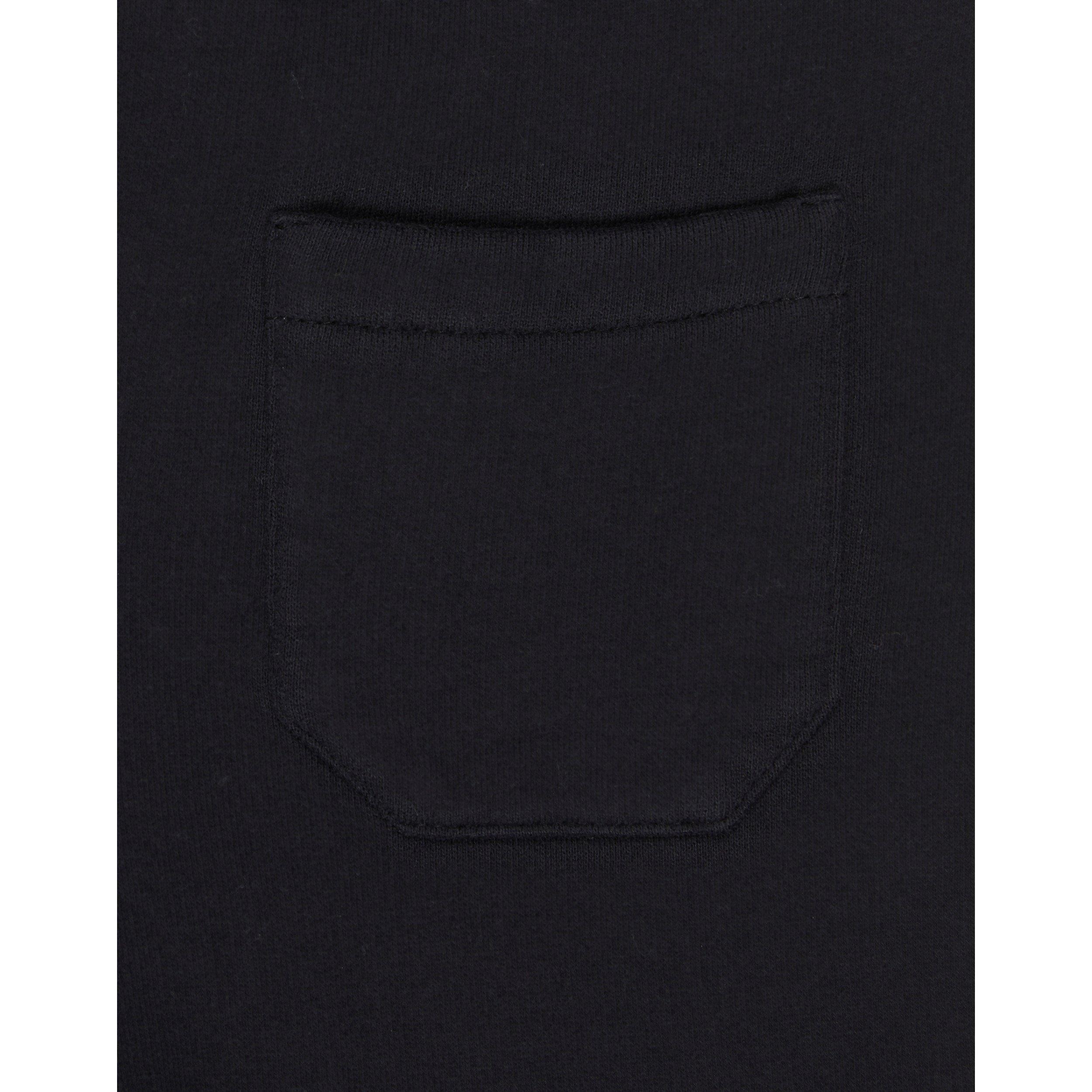 Black 60100 - CP Company - Boys' Lens Fleece Jogger Shorts - 3