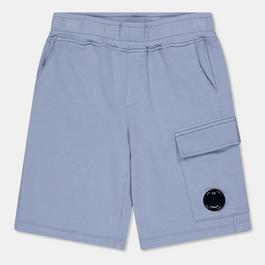 CP Company Boys Lens Fleece Shorts