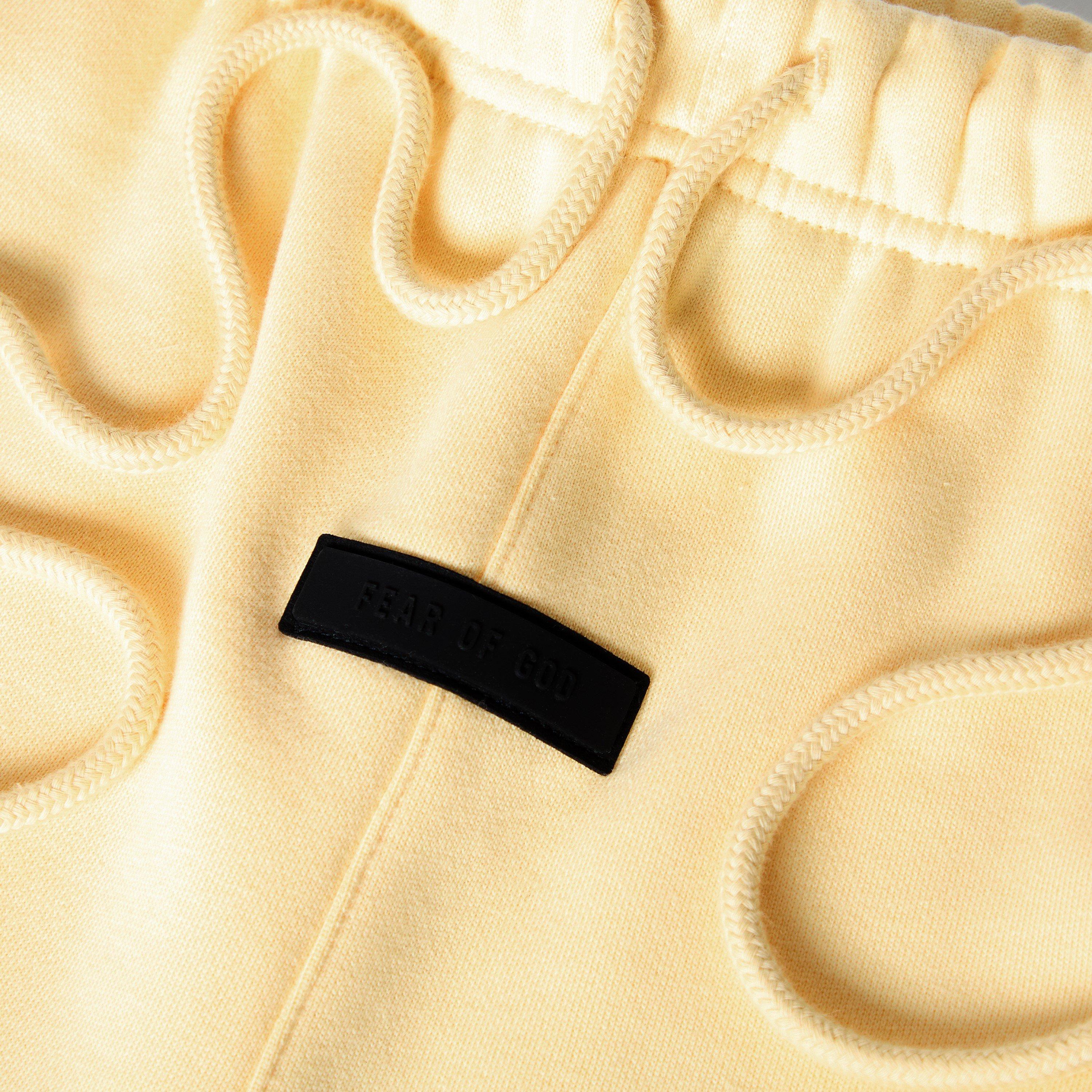 Garden Yellow - Fear Of God Essentials - Men's Fleece Jogger Shorts - 3