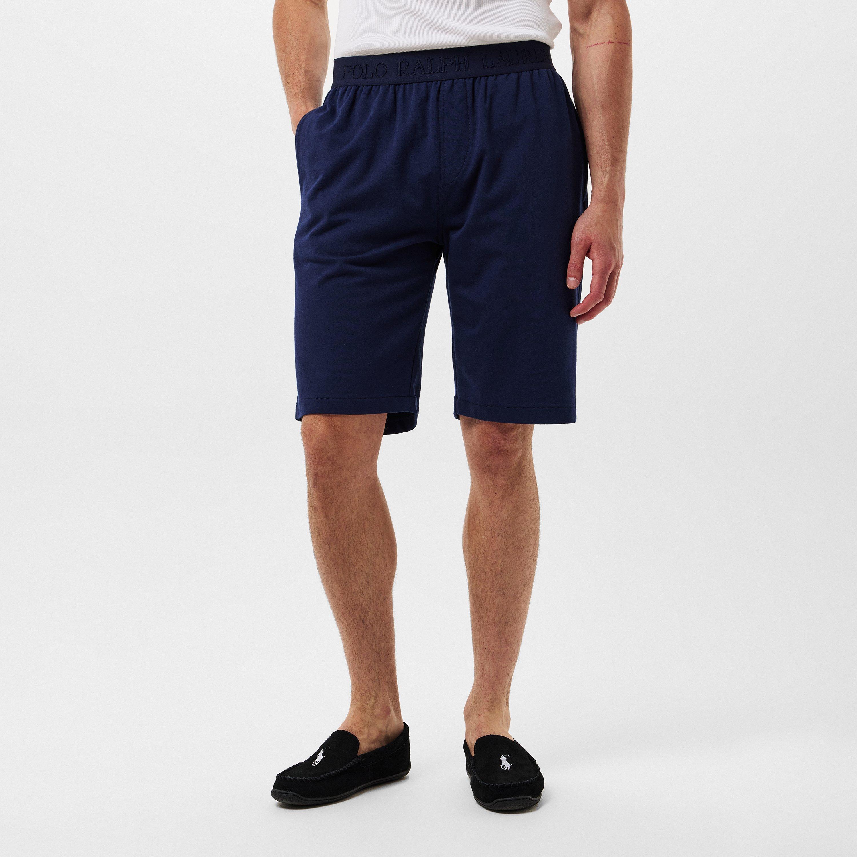 Cruise Navy - Polo Ralph Lauren - Men's Tonal Taped Waistband Jersey Jogger Shorts - 3