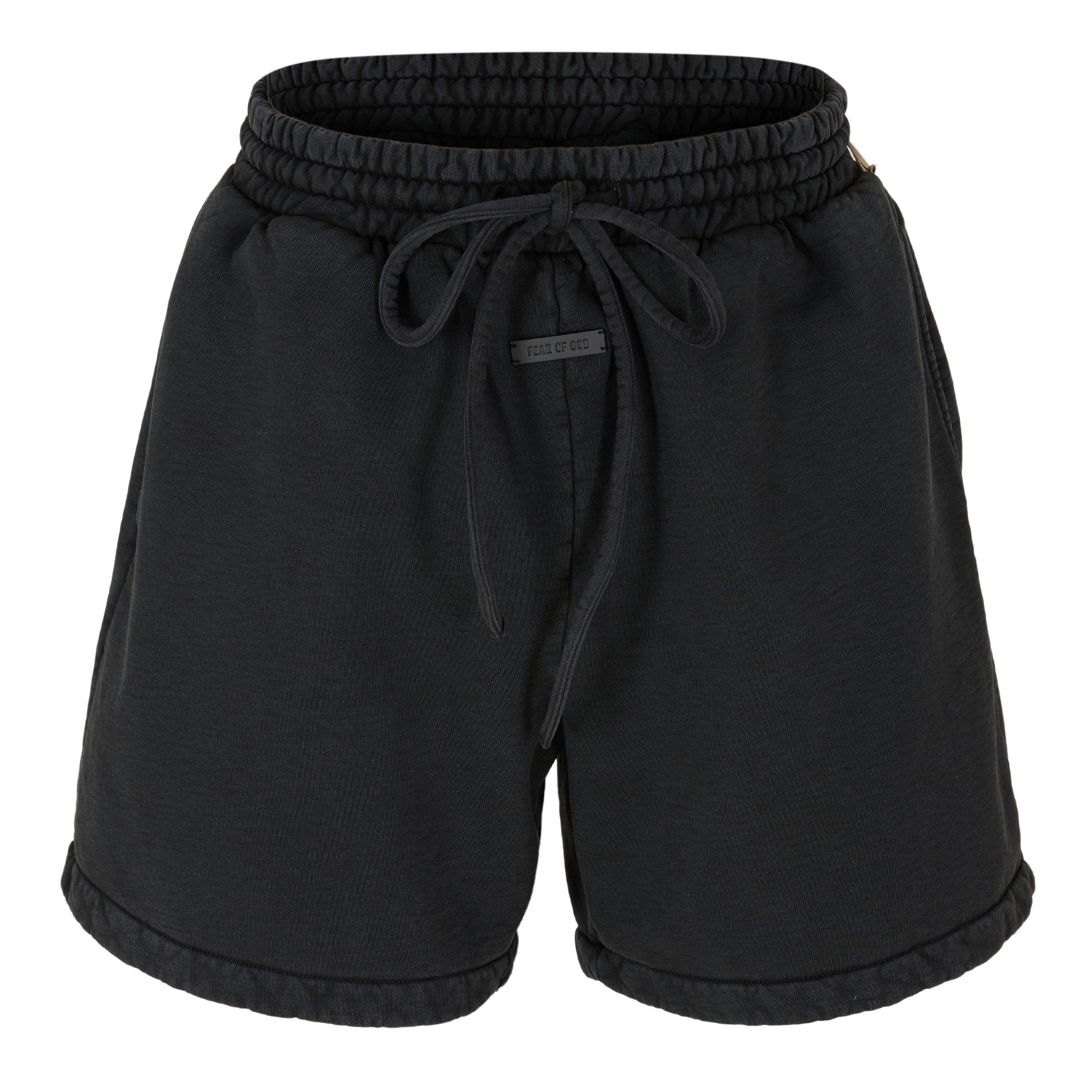 Faded Black - Fear Of God - Men's Fleece Jogger Shorts - 1