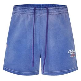 Off White Men's Wave Sweatshorts, Wave Design
