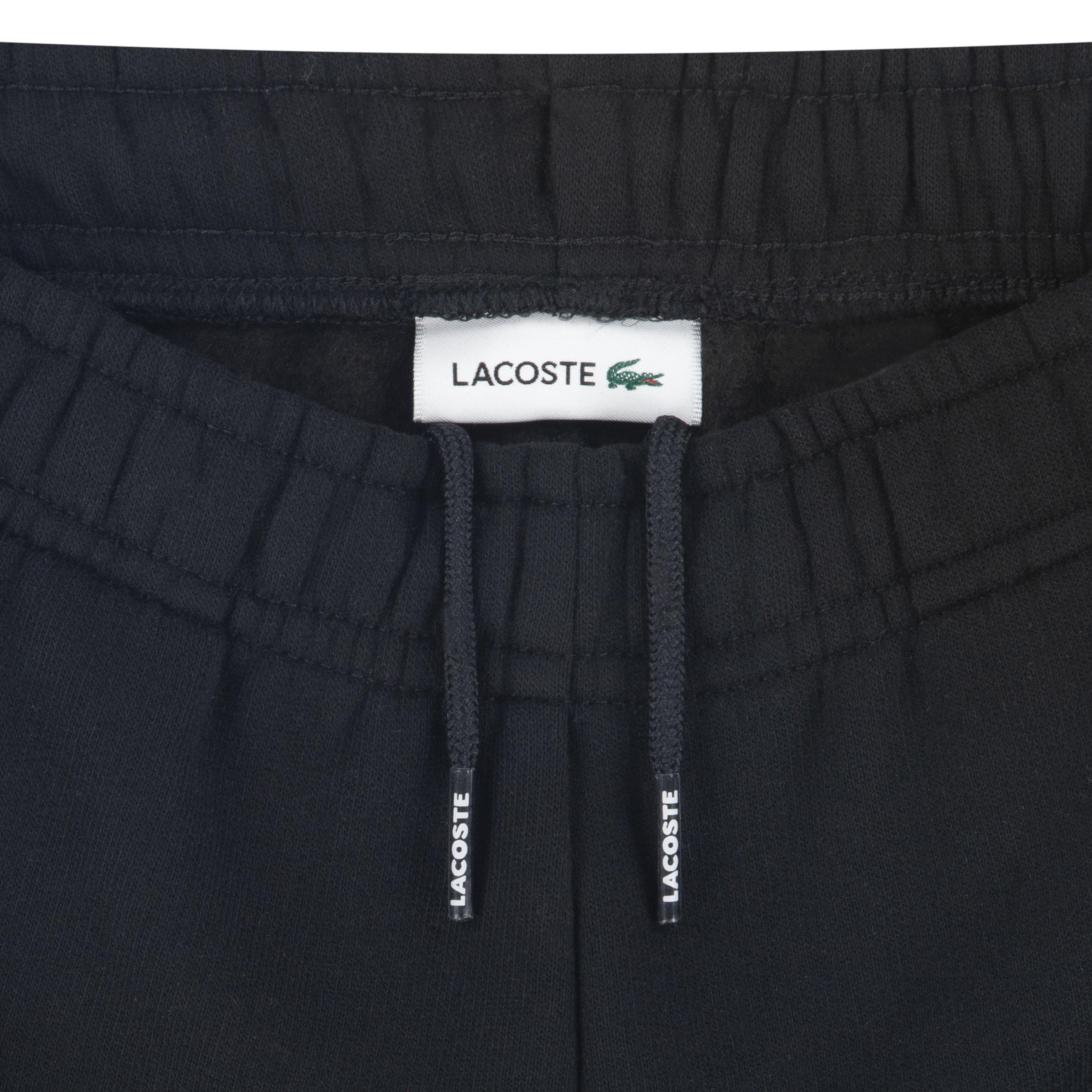 Black 09 - Lacoste - Boys' Fleece Jogger Shorts - 2