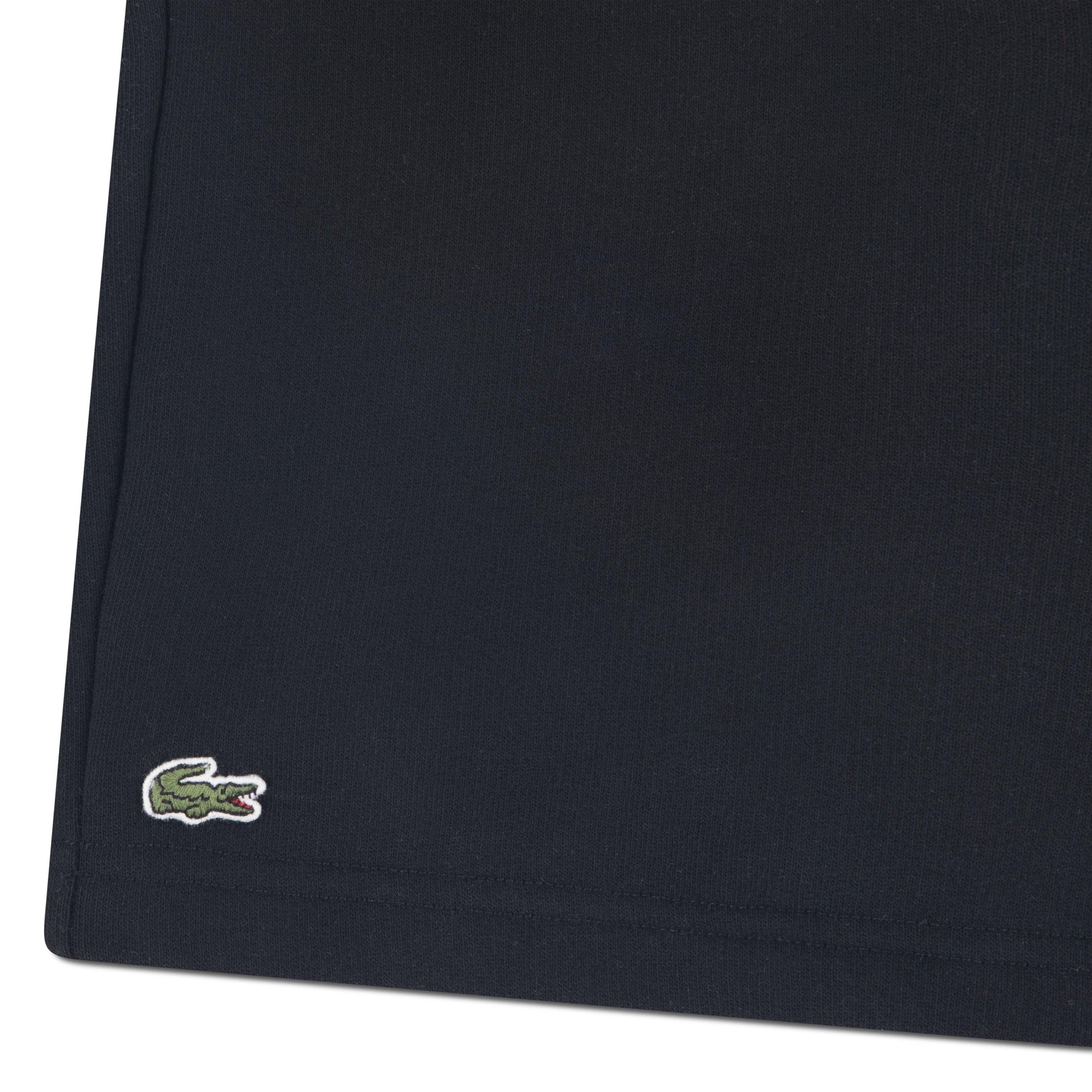Black 09 - Lacoste - Boys' Fleece Jogger Shorts - 3